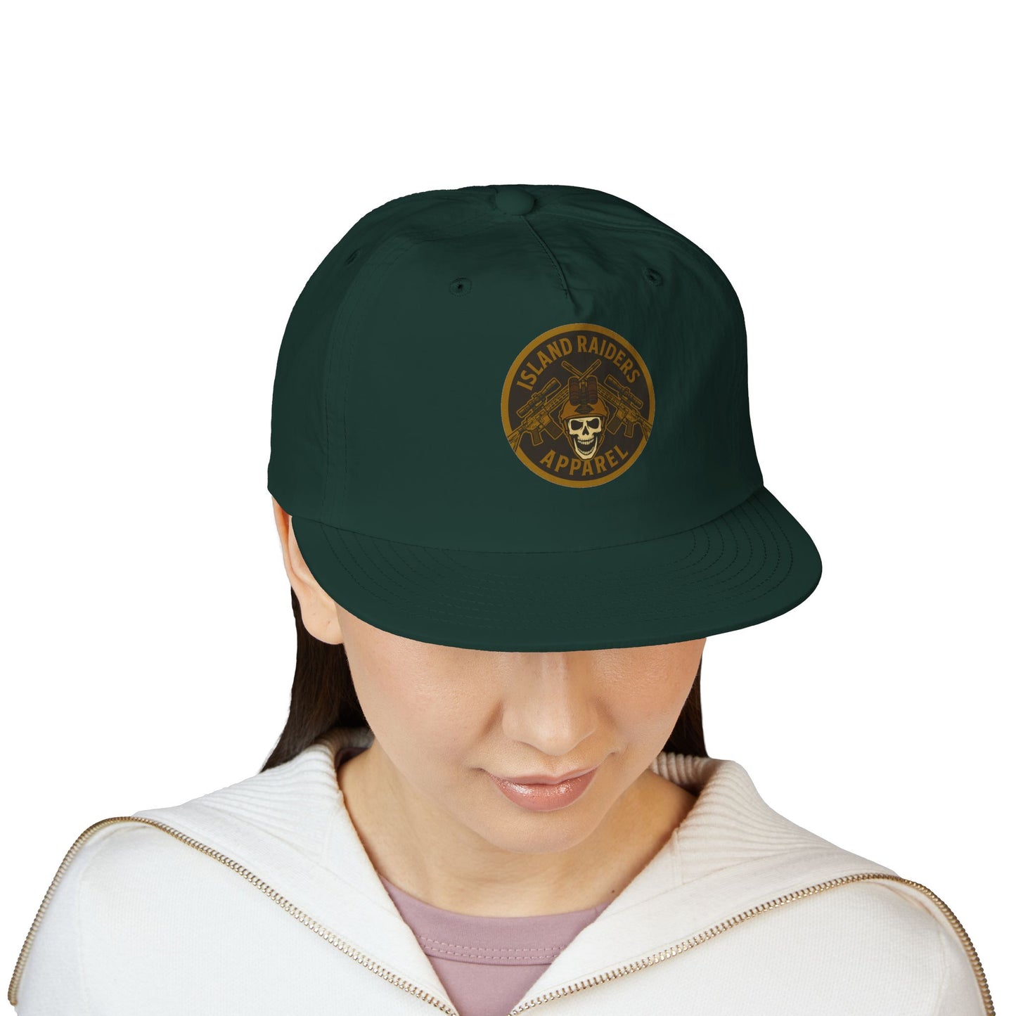 Island Raiders Surf Cap - Cool Beach Hat, Outdoors Adventure Gear, Gift for Surfers, Casual Style Cap, Summer Fun Accessory