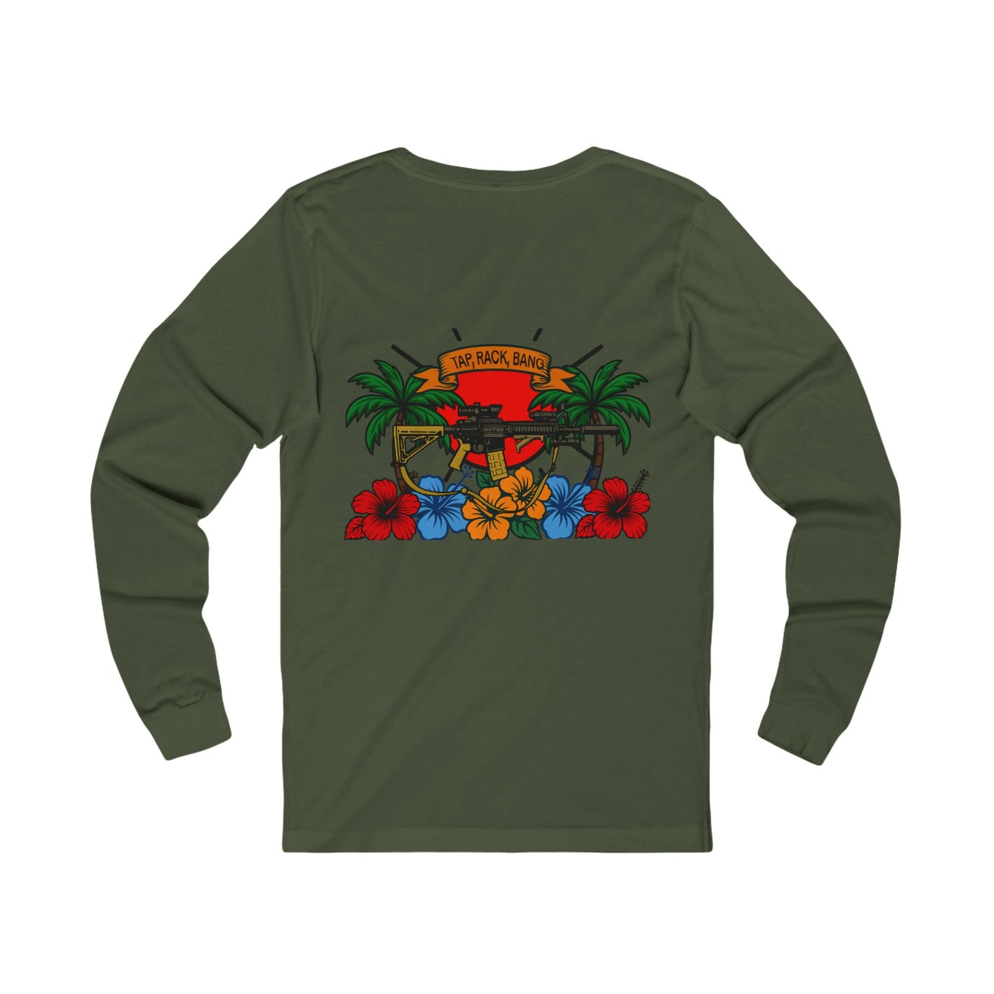 Long Sleeve Tee - Tap, Rack, Bang -