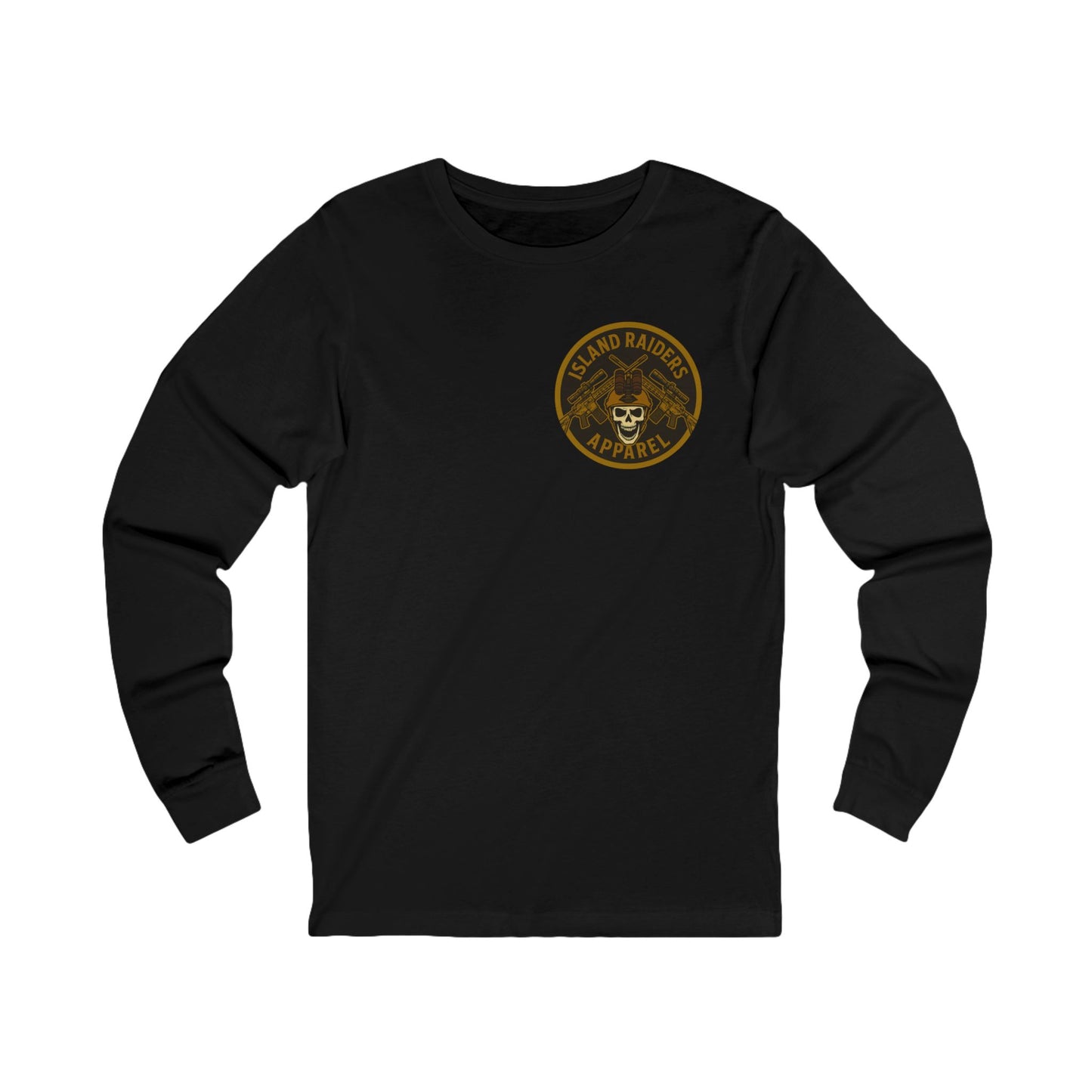 Island Raiders Logo Long Sleeve Tee