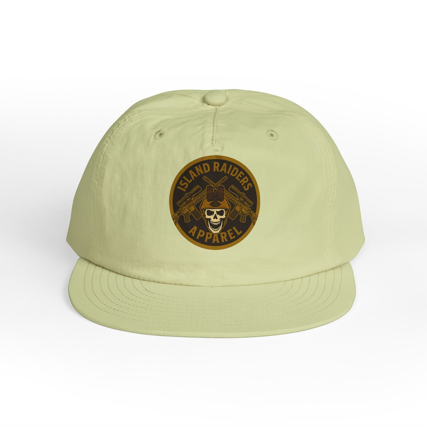 Island Raiders Surf Cap - Cool Beach Hat, Outdoors Adventure Gear, Gift for Surfers, Casual Style Cap, Summer Fun Accessory