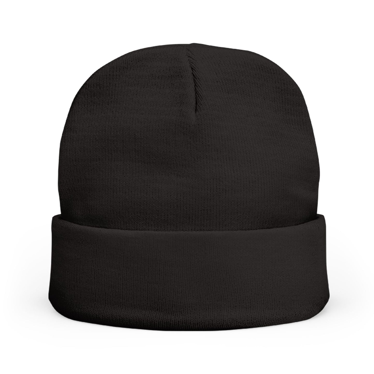 Cozy Knit Island Raiders Beanie with Embroidered Design, Winter Hat for Men and Women.