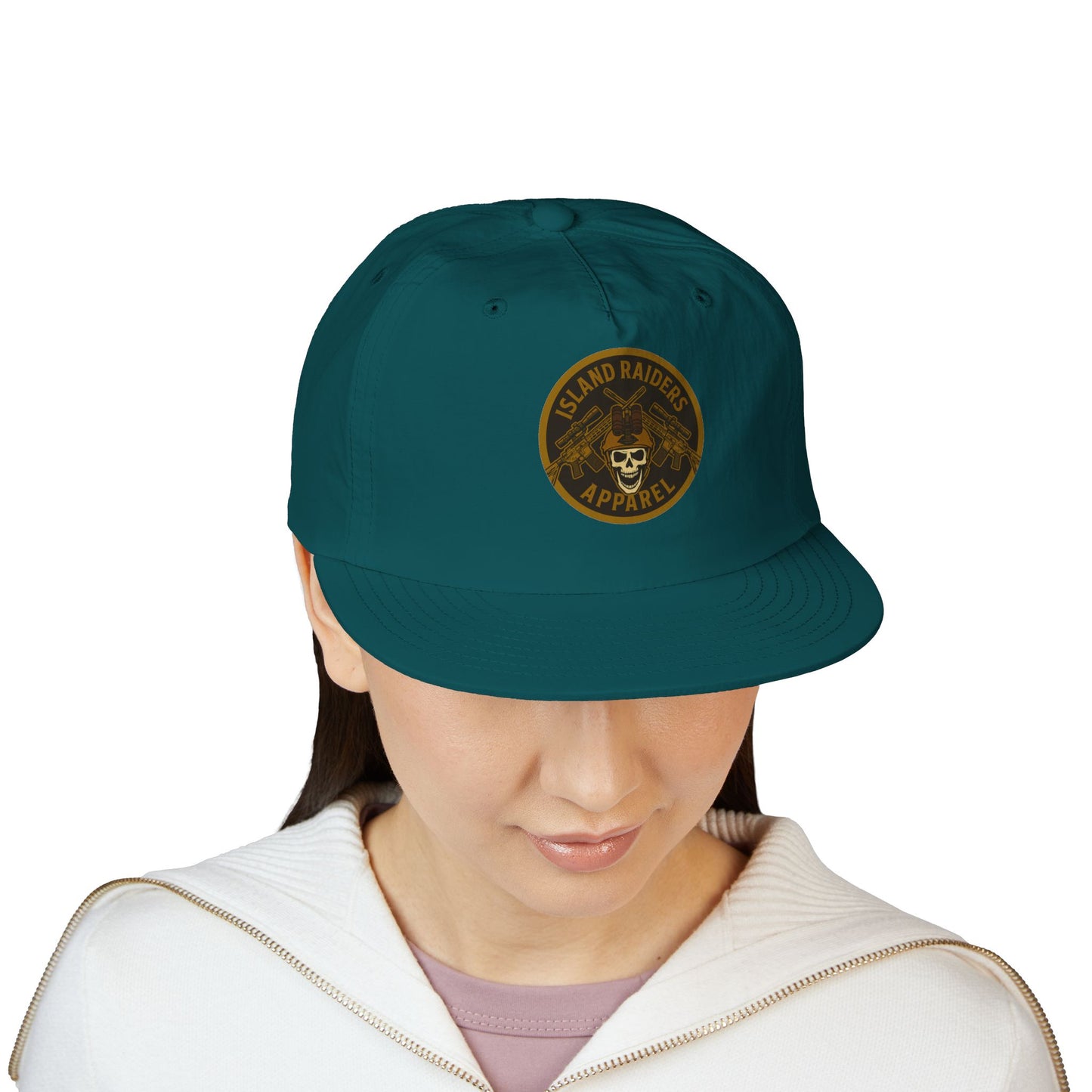 Island Raiders Surf Cap - Cool Beach Hat, Outdoors Adventure Gear, Gift for Surfers, Casual Style Cap, Summer Fun Accessory