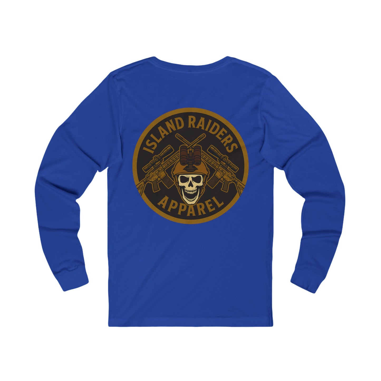 Island Raiders Logo Long Sleeve Tee