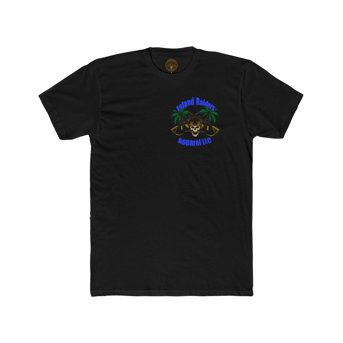 Crew Tee Tactical Skeleton Blue Diamond Military Inspired Unisex Cotton