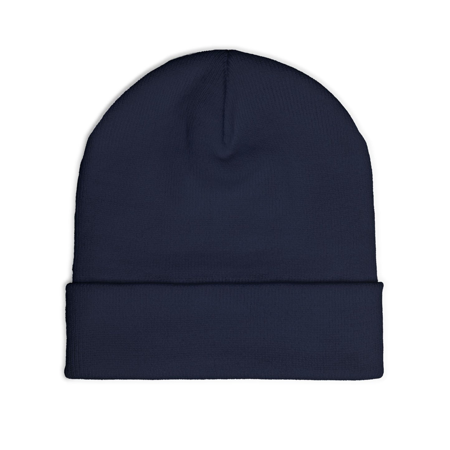 Cozy Knit Island Raiders Beanie with Embroidered Design, Winter Hat for Men and Women.