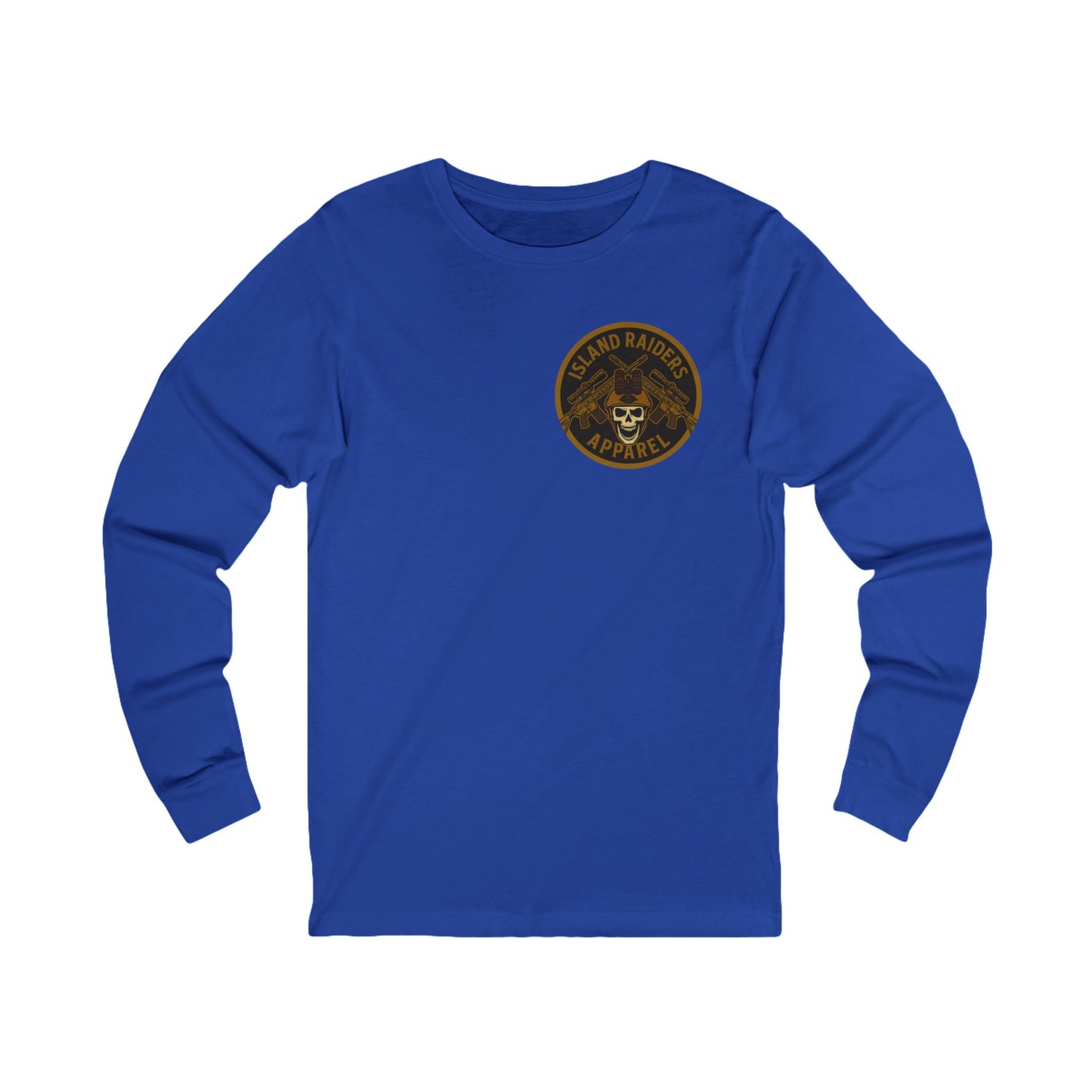Island Raiders Logo Long Sleeve Tee