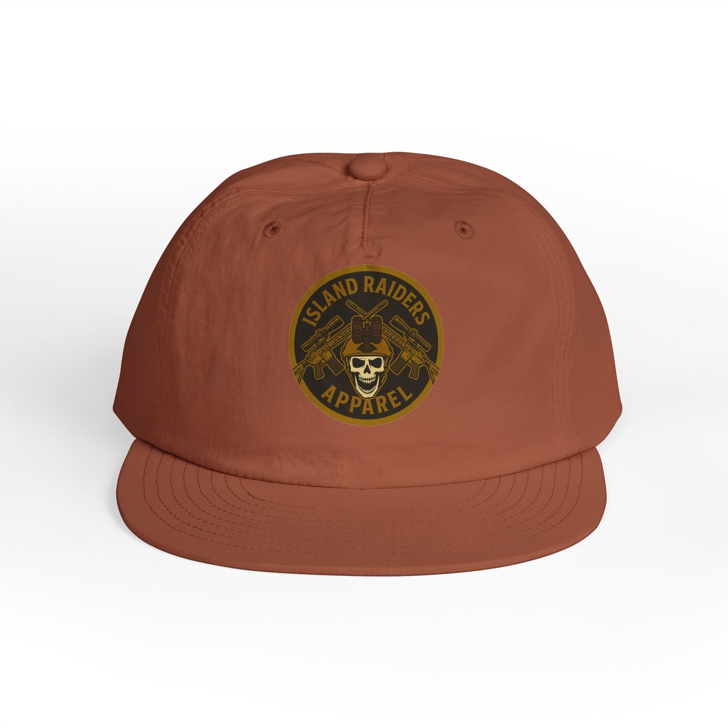 Island Raiders Surf Cap - Cool Beach Hat, Outdoors Adventure Gear, Gift for Surfers, Casual Style Cap, Summer Fun Accessory