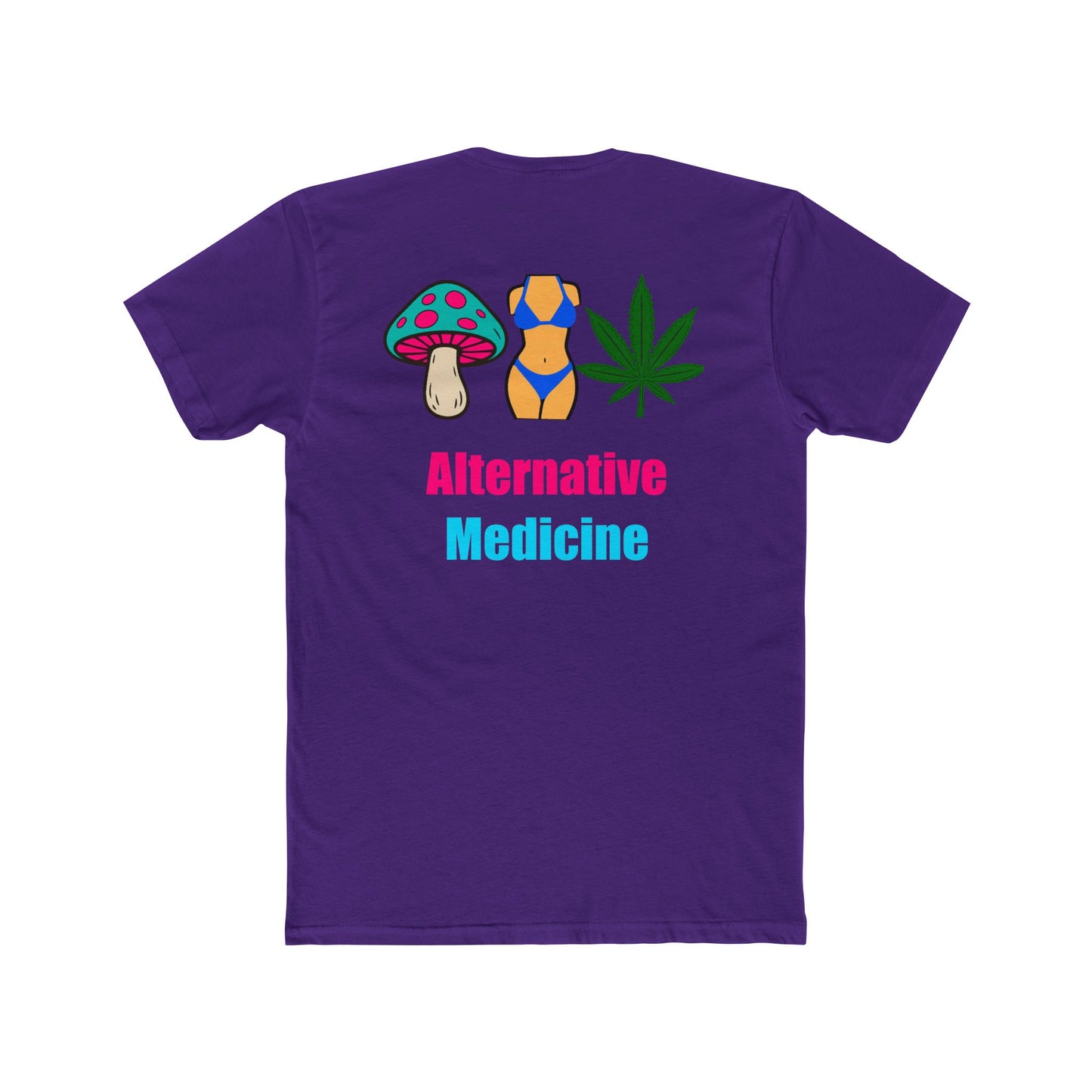 Graphic Tee “Alternative Medicine” Unisex Cotton Crew Tee