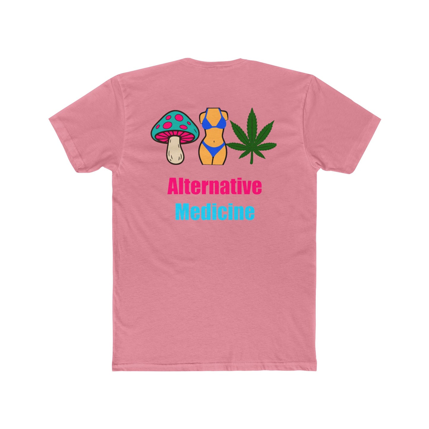 Graphic Tee “Alternative Medicine” Unisex Cotton Crew Tee