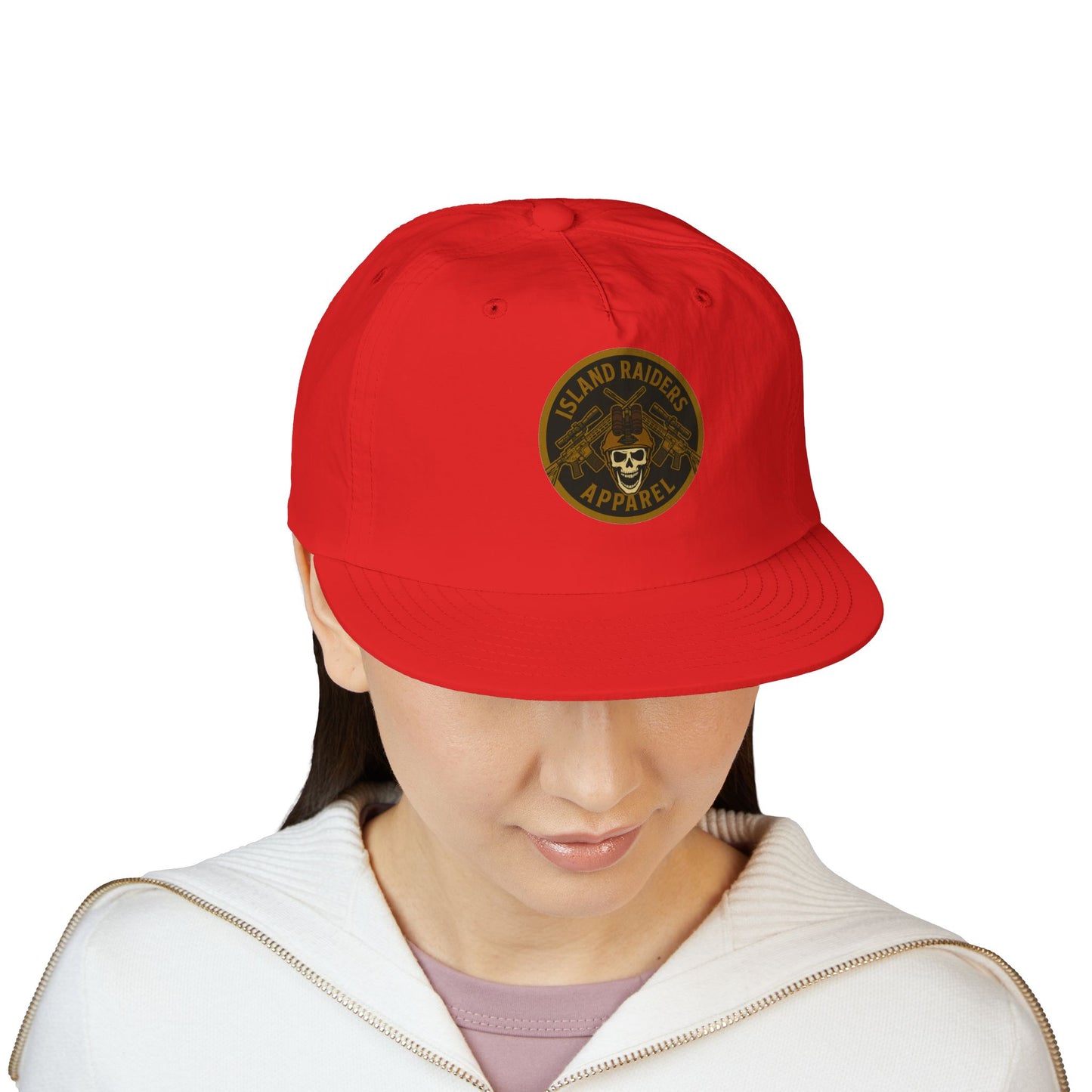 Island Raiders Surf Cap - Cool Beach Hat, Outdoors Adventure Gear, Gift for Surfers, Casual Style Cap, Summer Fun Accessory