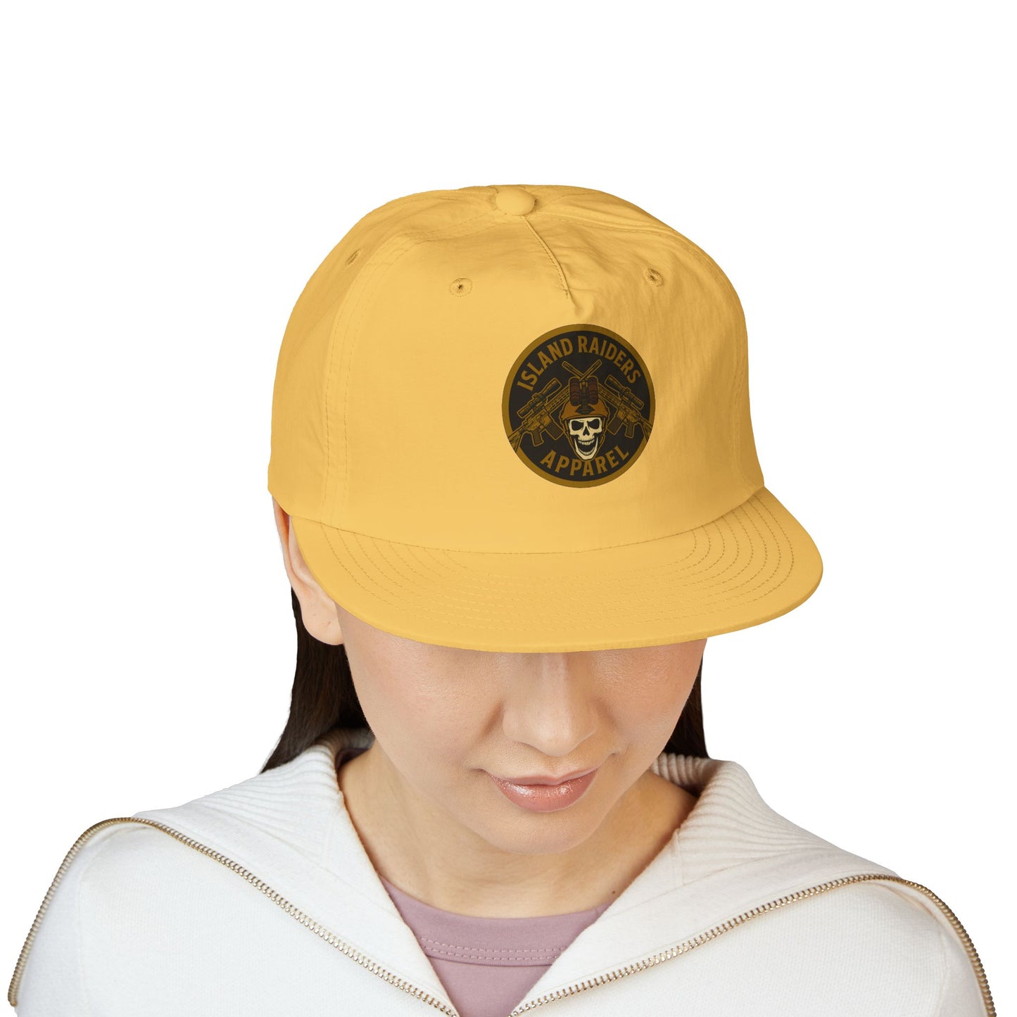 Island Raiders Surf Cap - Cool Beach Hat, Outdoors Adventure Gear, Gift for Surfers, Casual Style Cap, Summer Fun Accessory