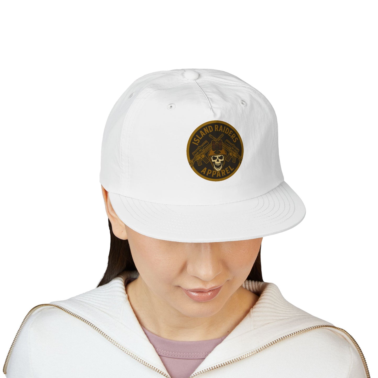 Island Raiders Surf Cap - Cool Beach Hat, Outdoors Adventure Gear, Gift for Surfers, Casual Style Cap, Summer Fun Accessory