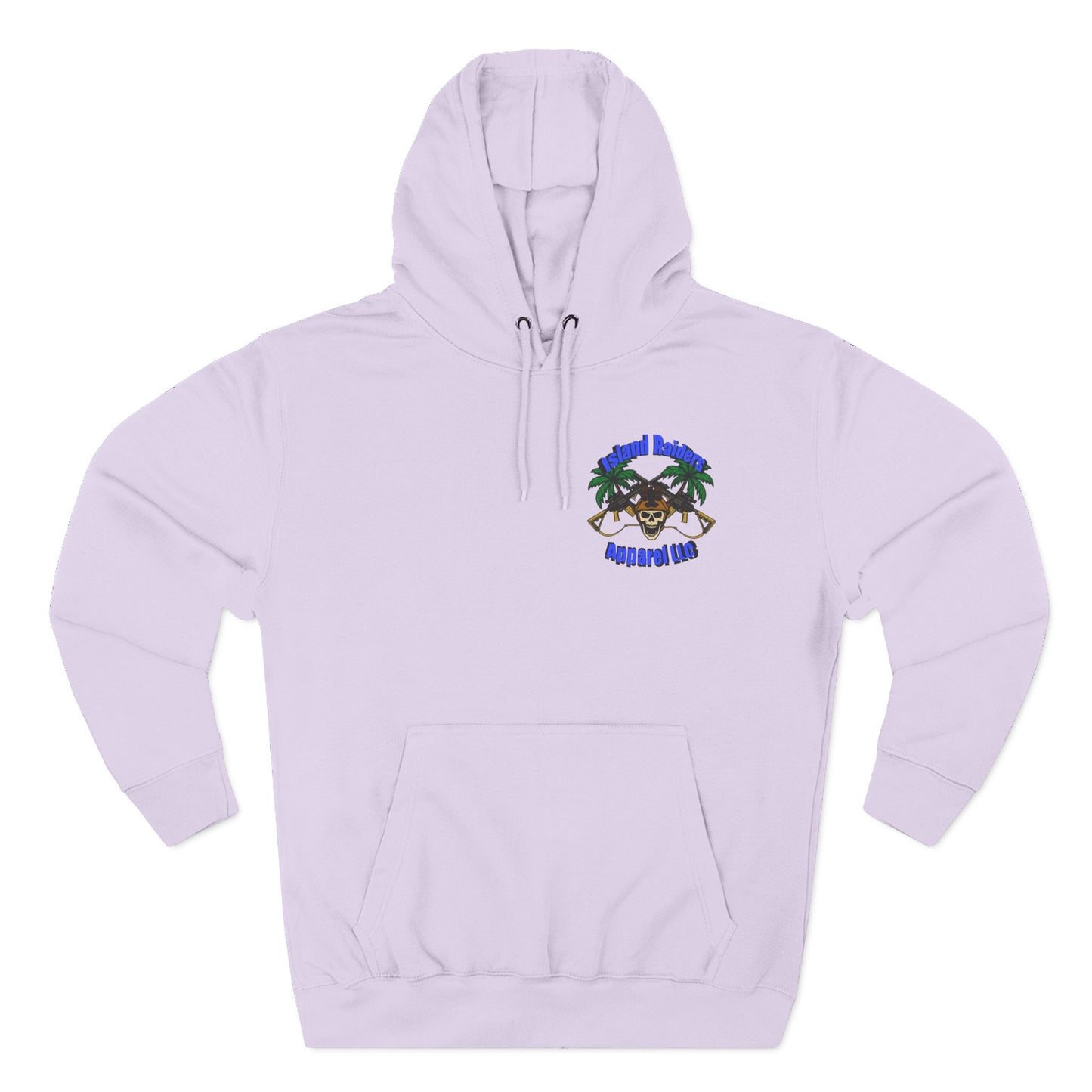 Fleece Hoodie - Tactical Skeleton Blue Diamond Military Inspired