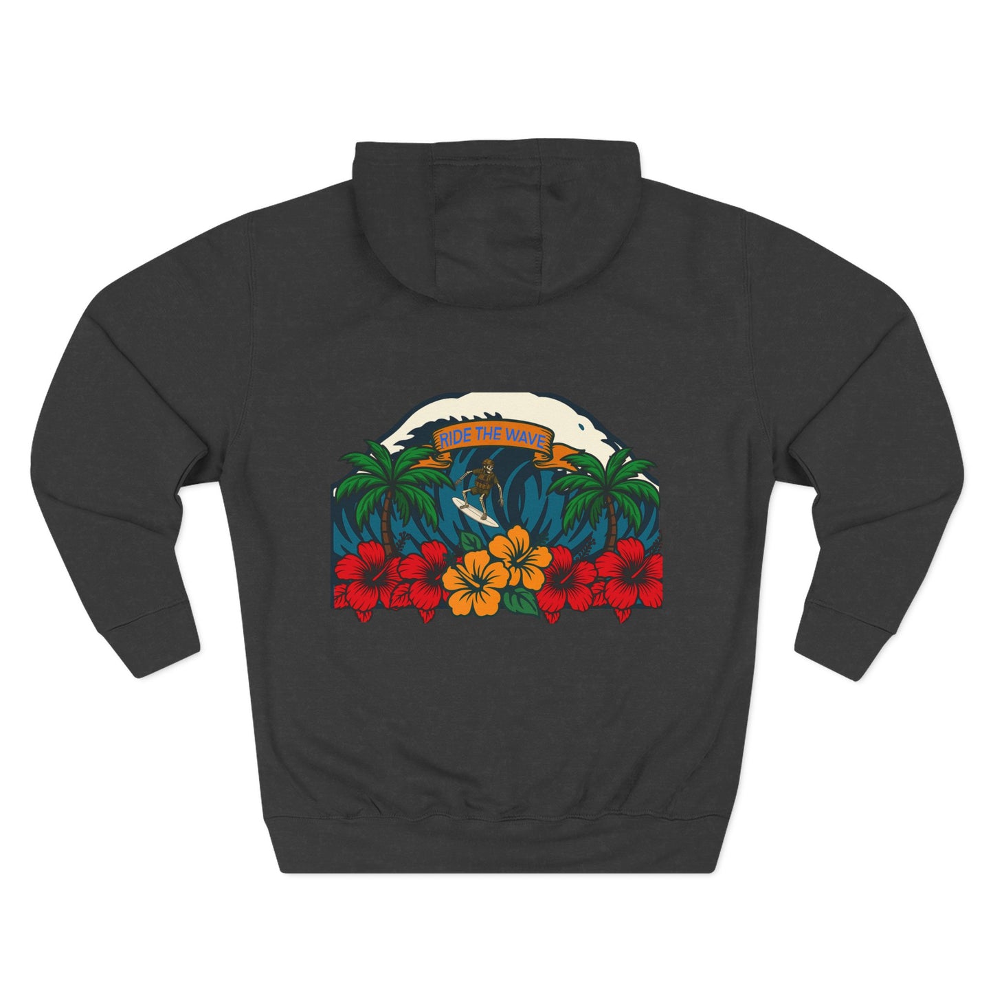 Fleece Hoodie - Ride The Wave