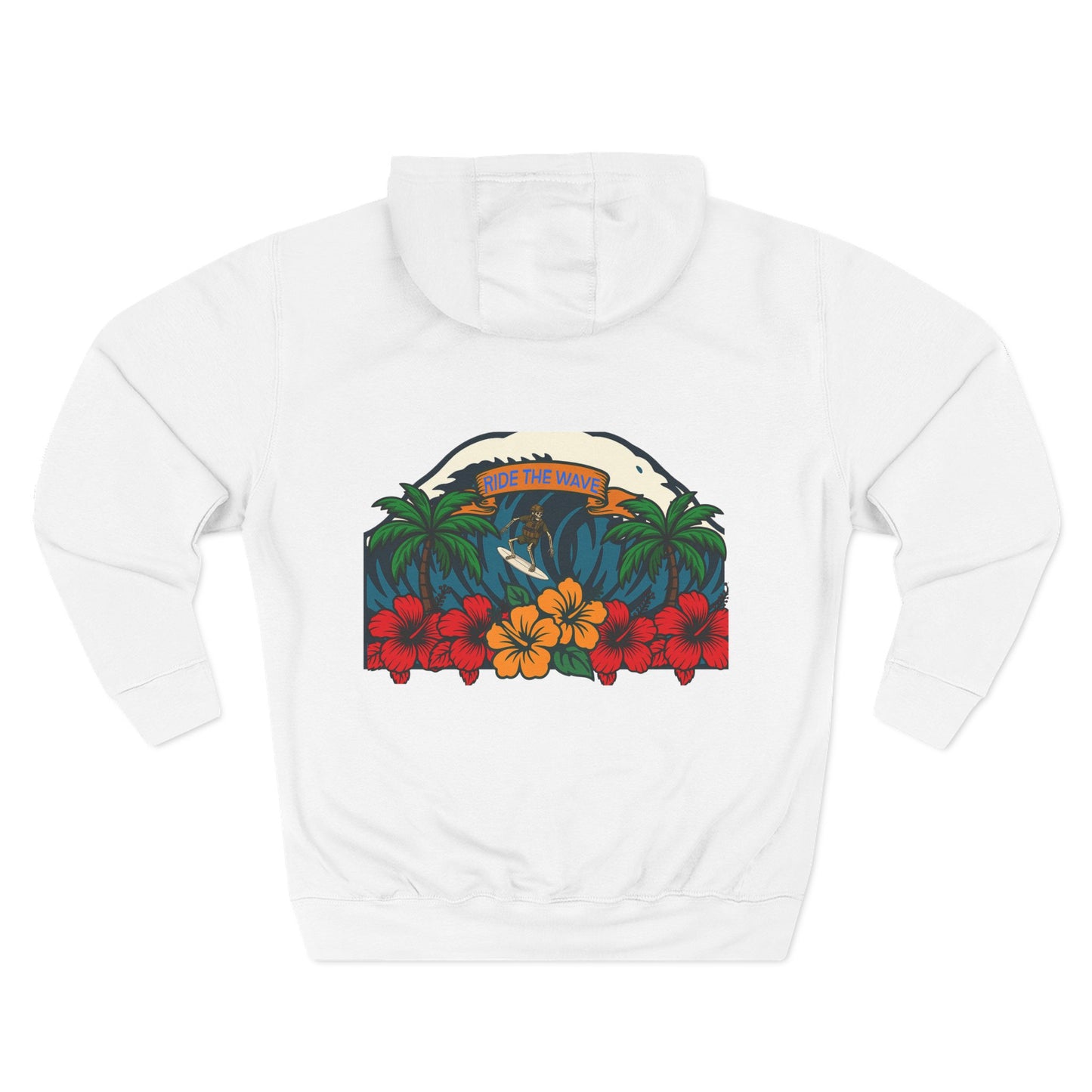 Fleece Hoodie - Ride The Wave