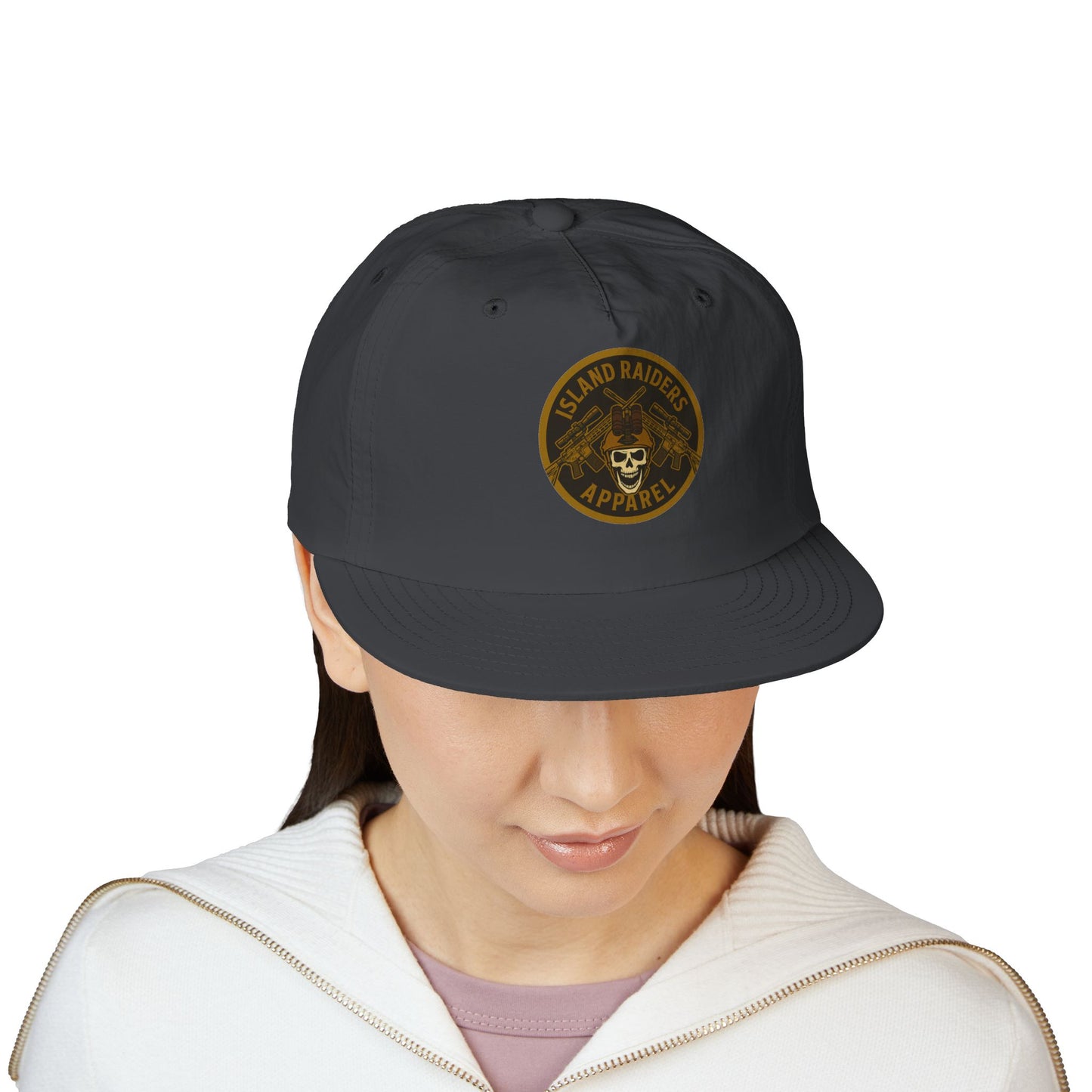 Island Raiders Surf Cap - Cool Beach Hat, Outdoors Adventure Gear, Gift for Surfers, Casual Style Cap, Summer Fun Accessory