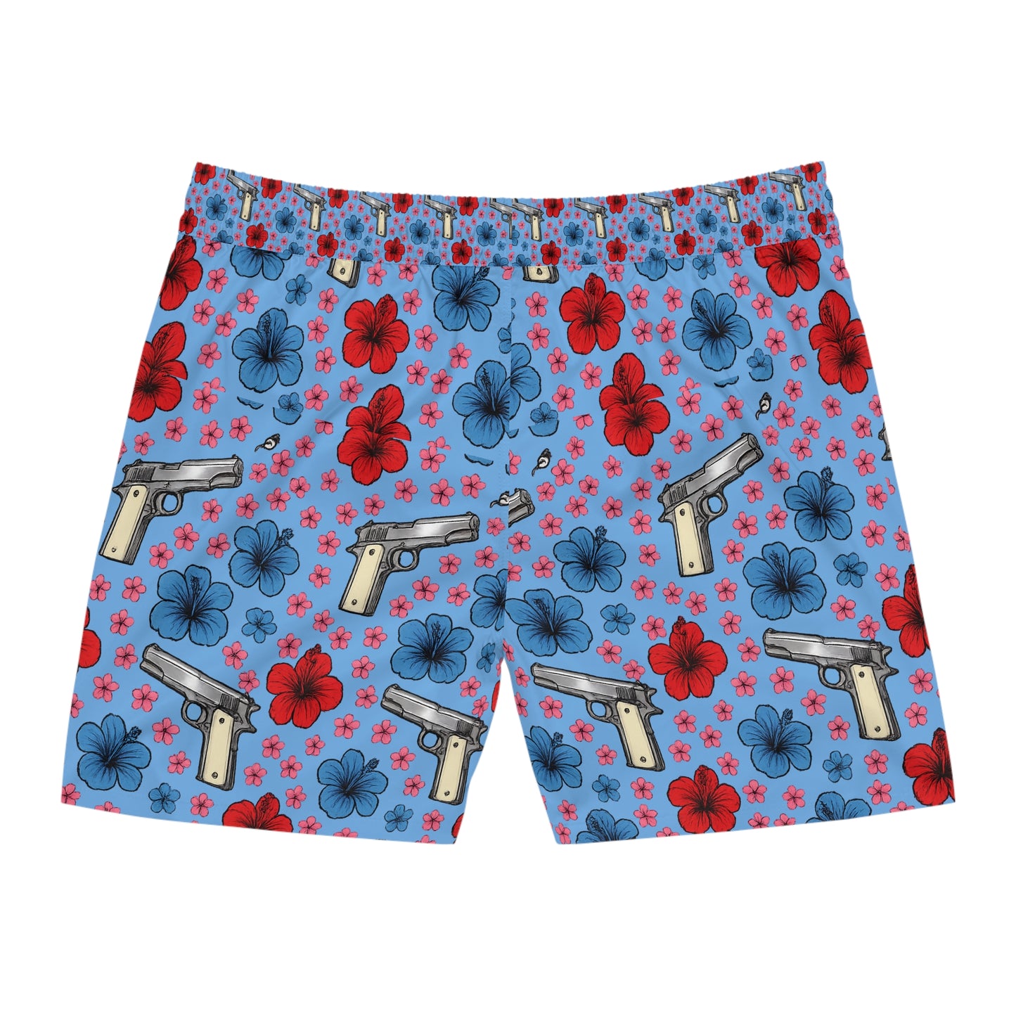 1911 tropical print swim shorts