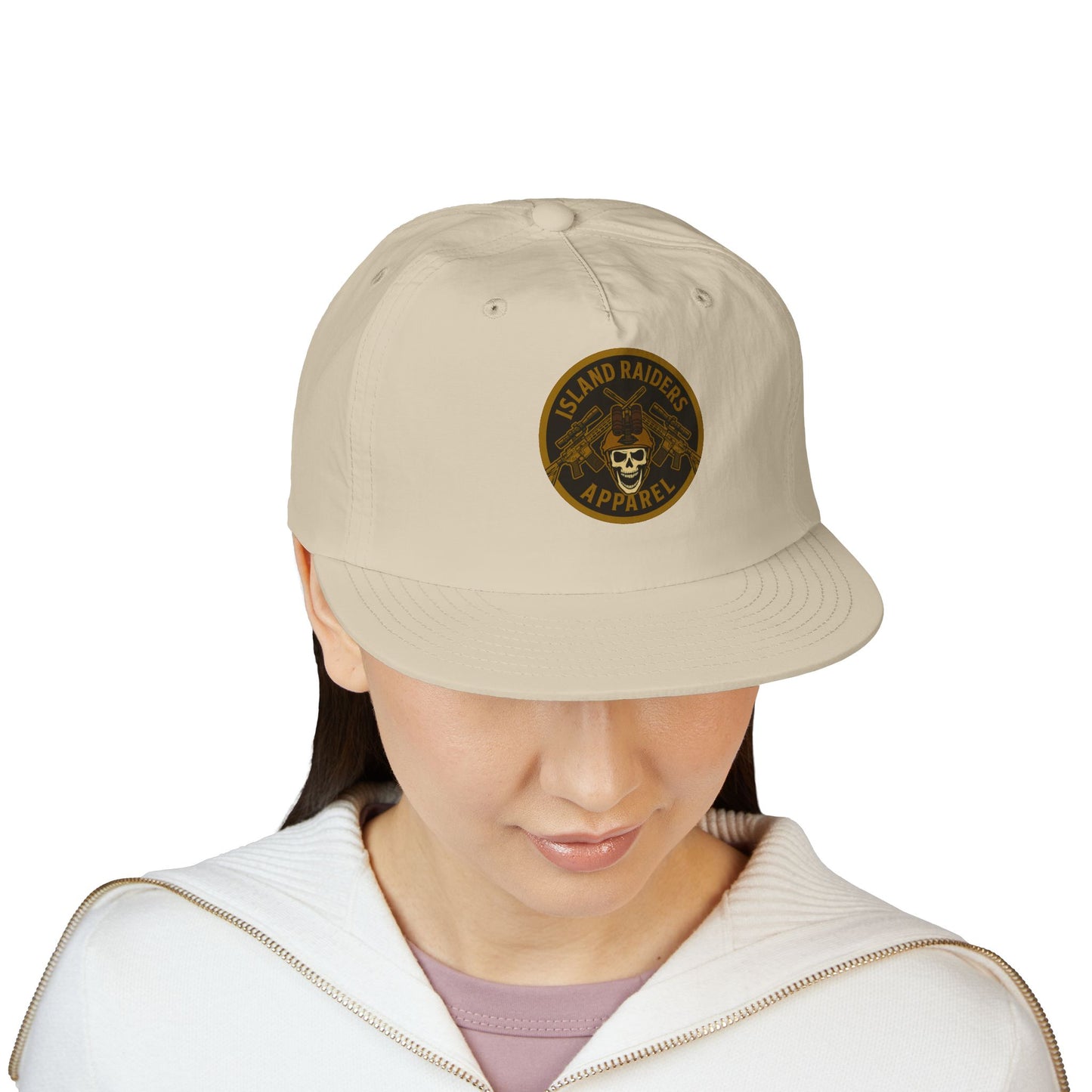 Island Raiders Surf Cap - Cool Beach Hat, Outdoors Adventure Gear, Gift for Surfers, Casual Style Cap, Summer Fun Accessory