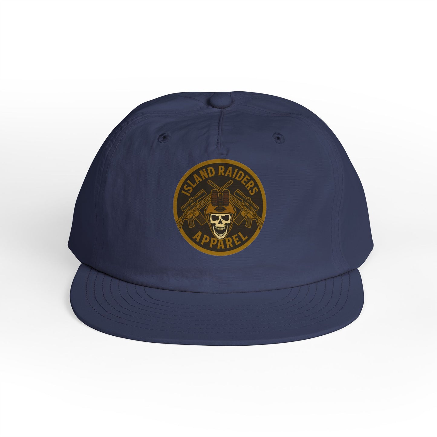 Island Raiders Surf Cap - Cool Beach Hat, Outdoors Adventure Gear, Gift for Surfers, Casual Style Cap, Summer Fun Accessory