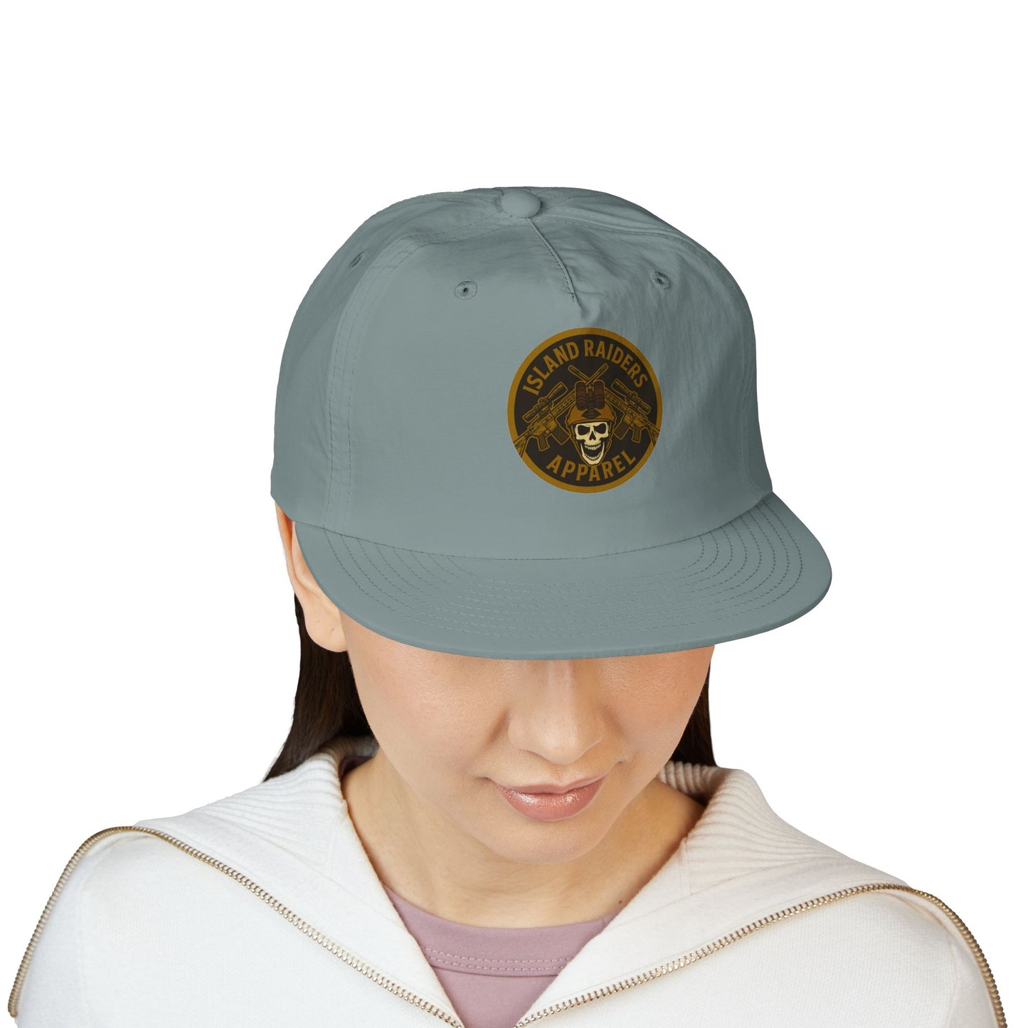 Island Raiders Surf Cap - Cool Beach Hat, Outdoors Adventure Gear, Gift for Surfers, Casual Style Cap, Summer Fun Accessory