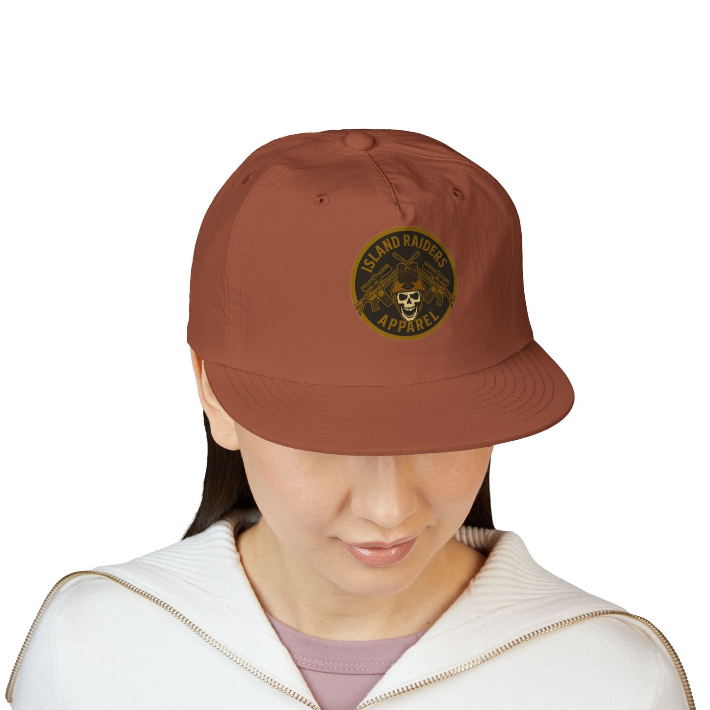 Island Raiders Surf Cap - Cool Beach Hat, Outdoors Adventure Gear, Gift for Surfers, Casual Style Cap, Summer Fun Accessory