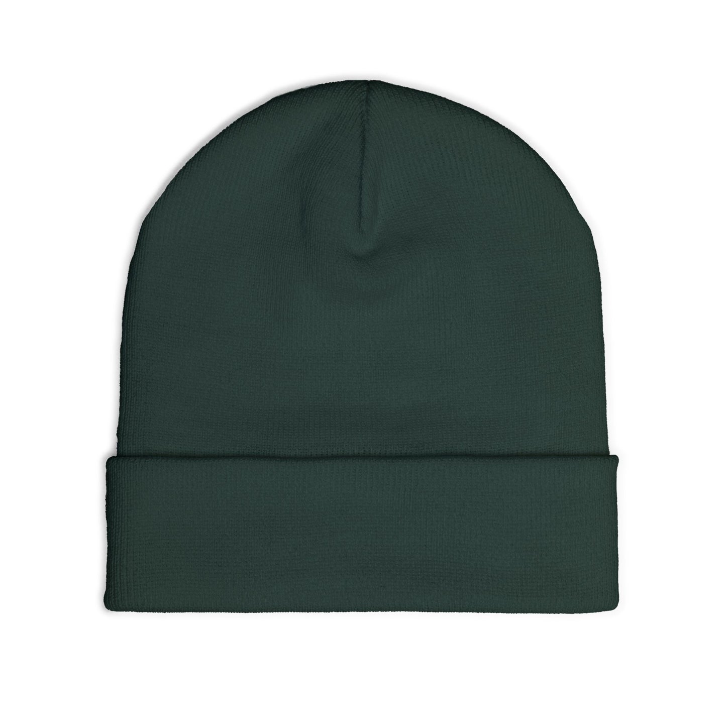 Cozy Knit Island Raiders Beanie with Embroidered Design, Winter Hat for Men and Women.