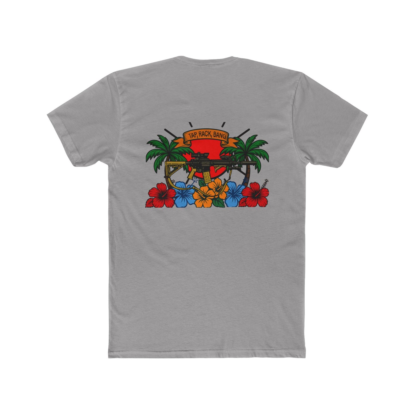 Cotton Crew Tee - Tap Rack Bang Design