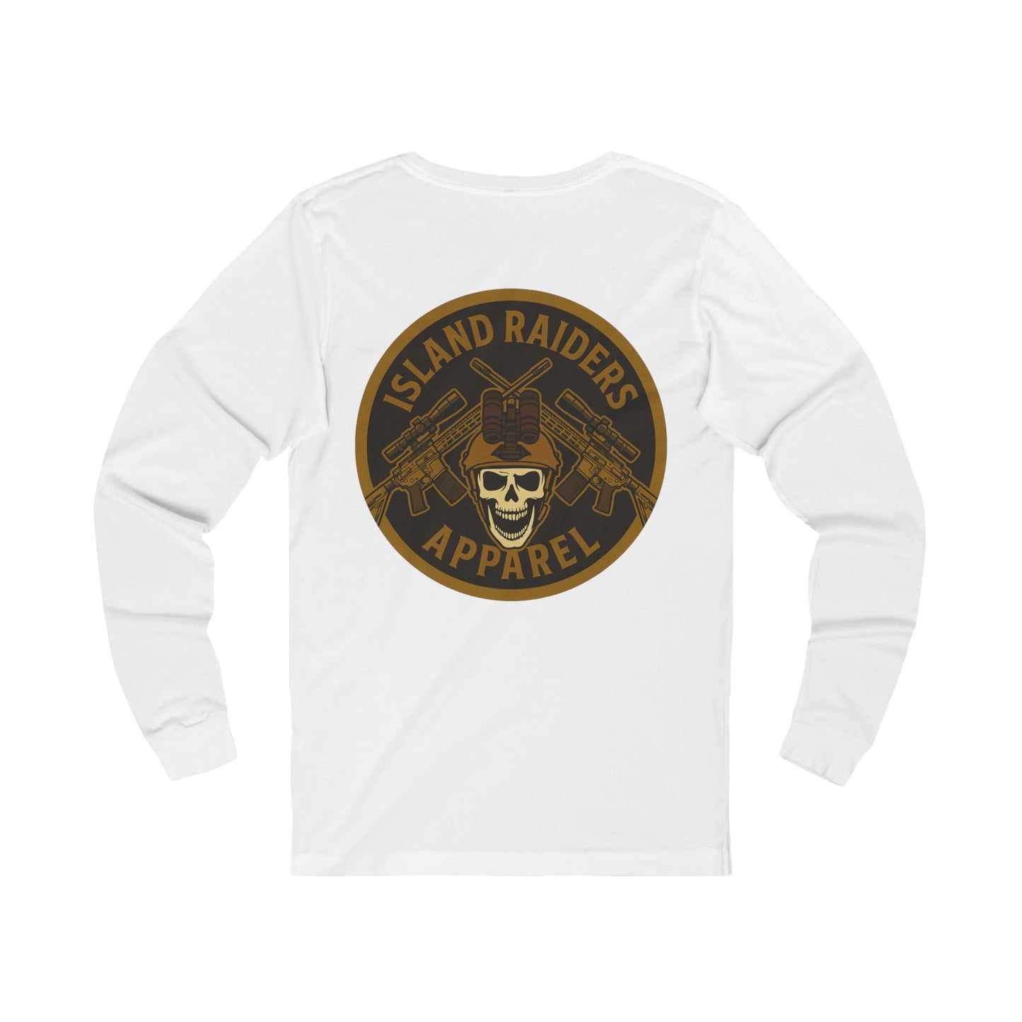 Island Raiders Logo Long Sleeve Tee