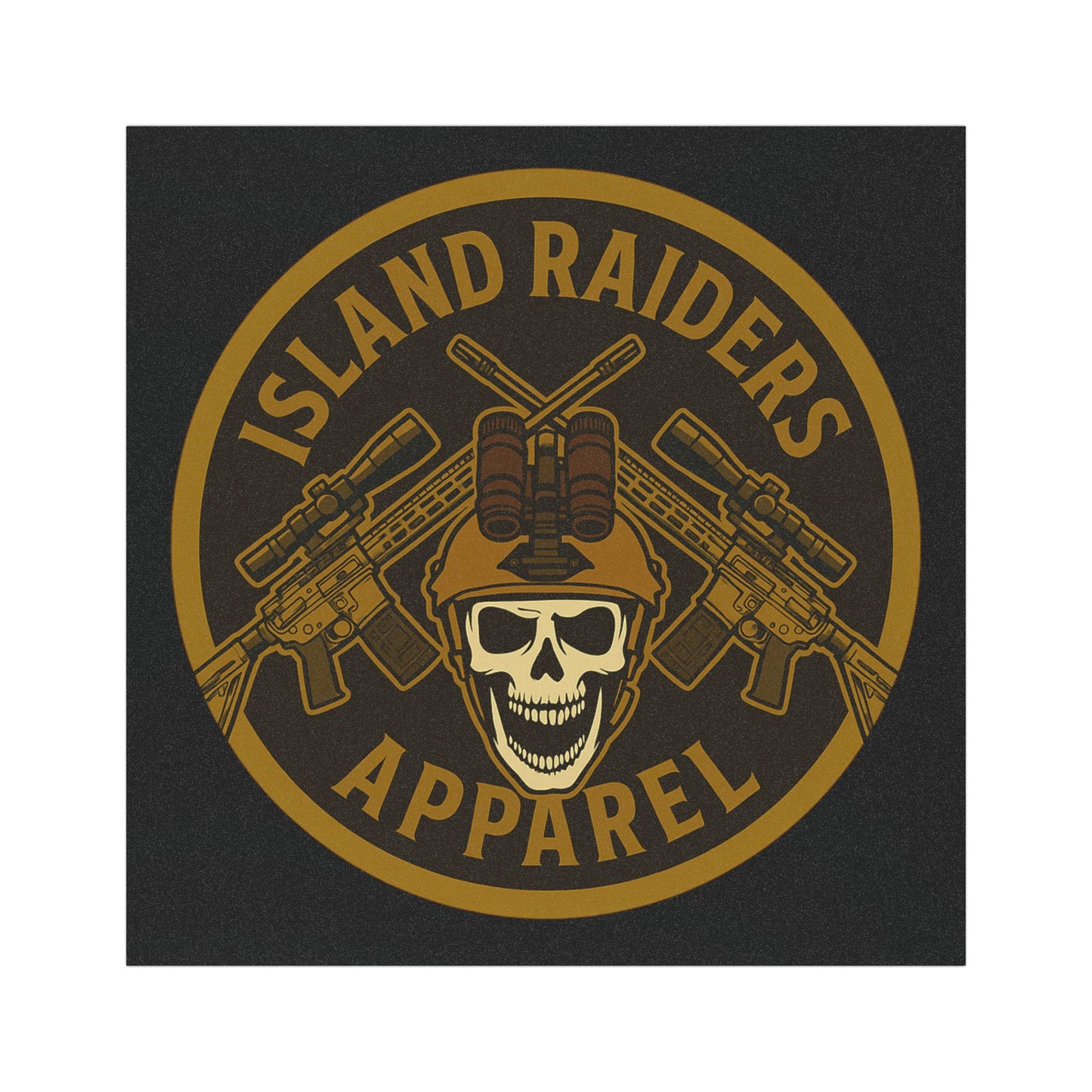 Island Raiders Car Magnet