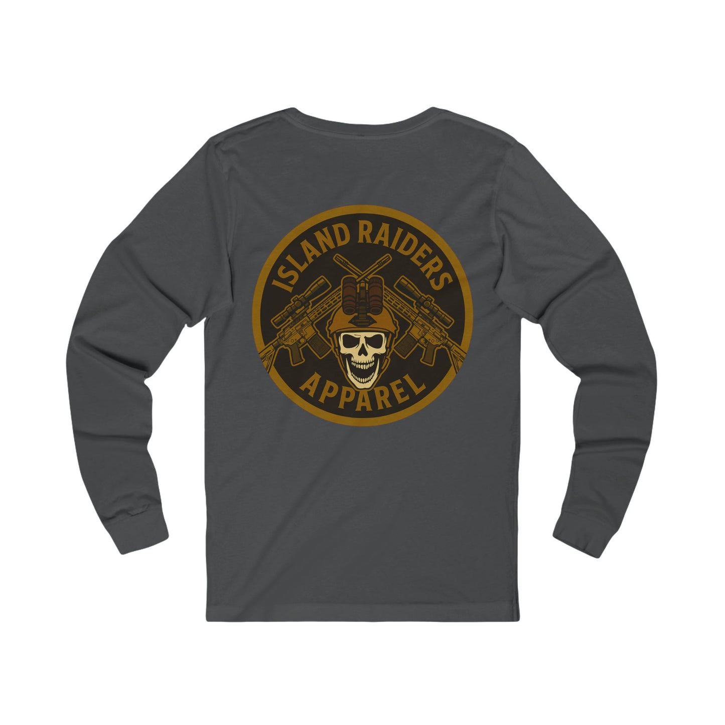 Island Raiders Logo Long Sleeve Tee