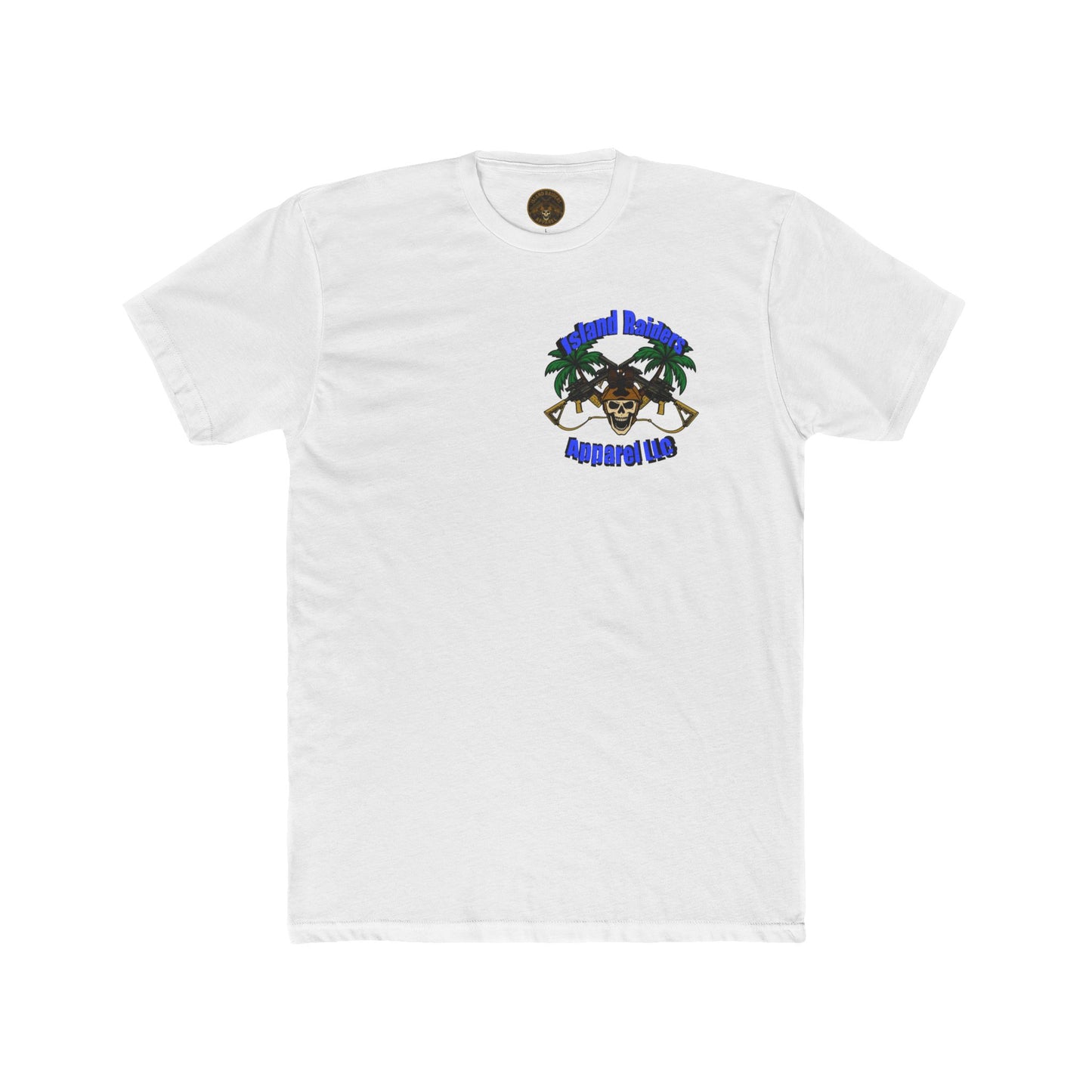 Crew Tee Tactical Skeleton Blue Diamond Military Inspired Unisex Cotton