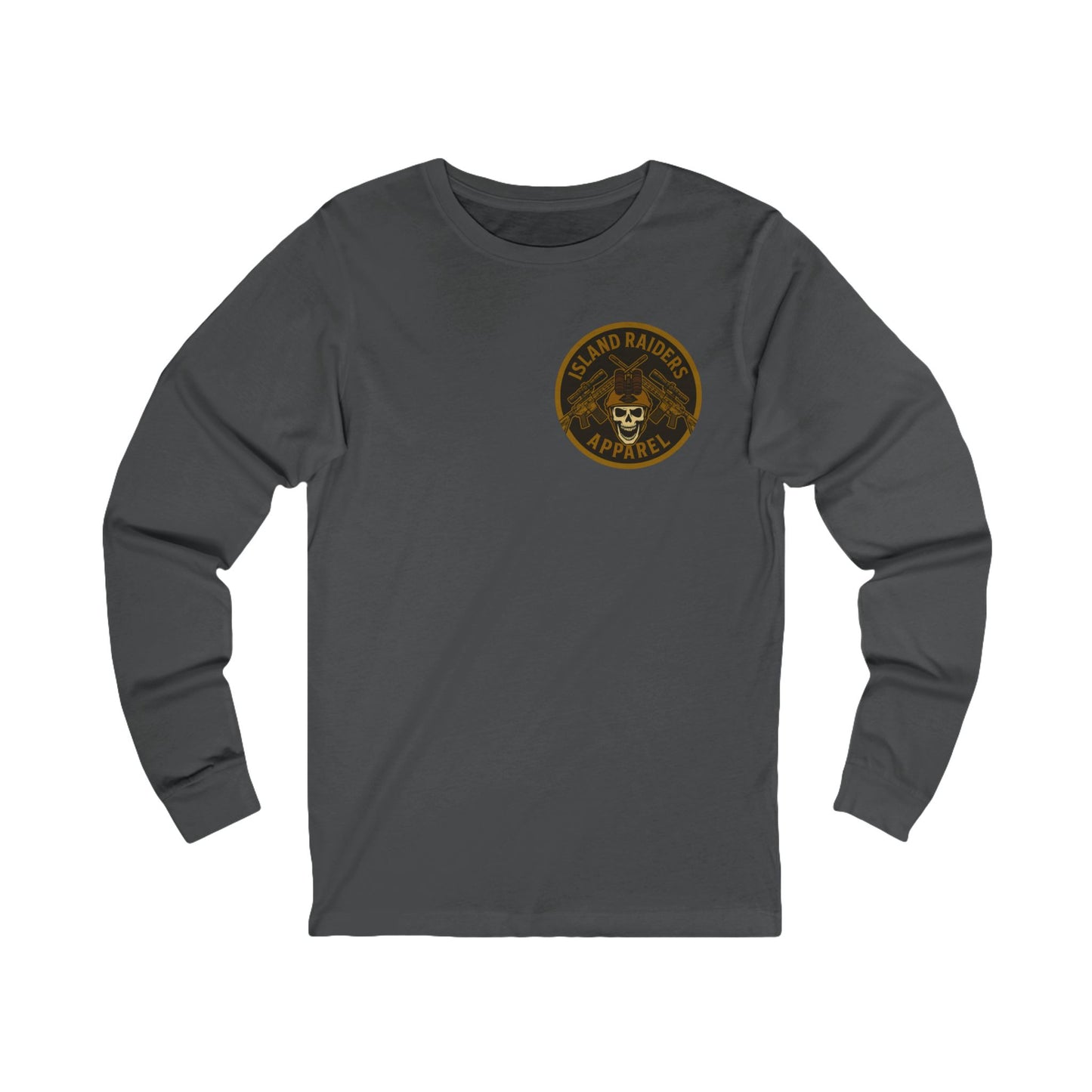 Island Raiders Logo Long Sleeve Tee