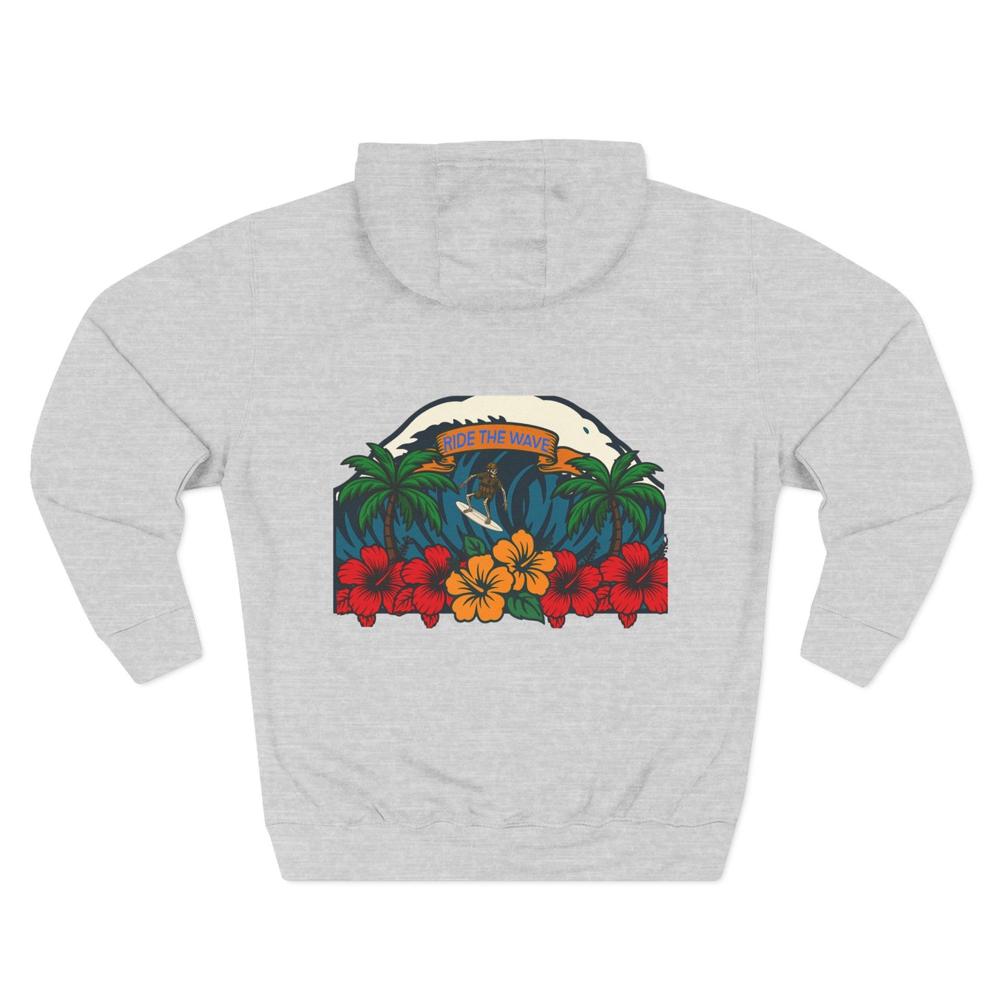 Fleece Hoodie - Ride The Wave