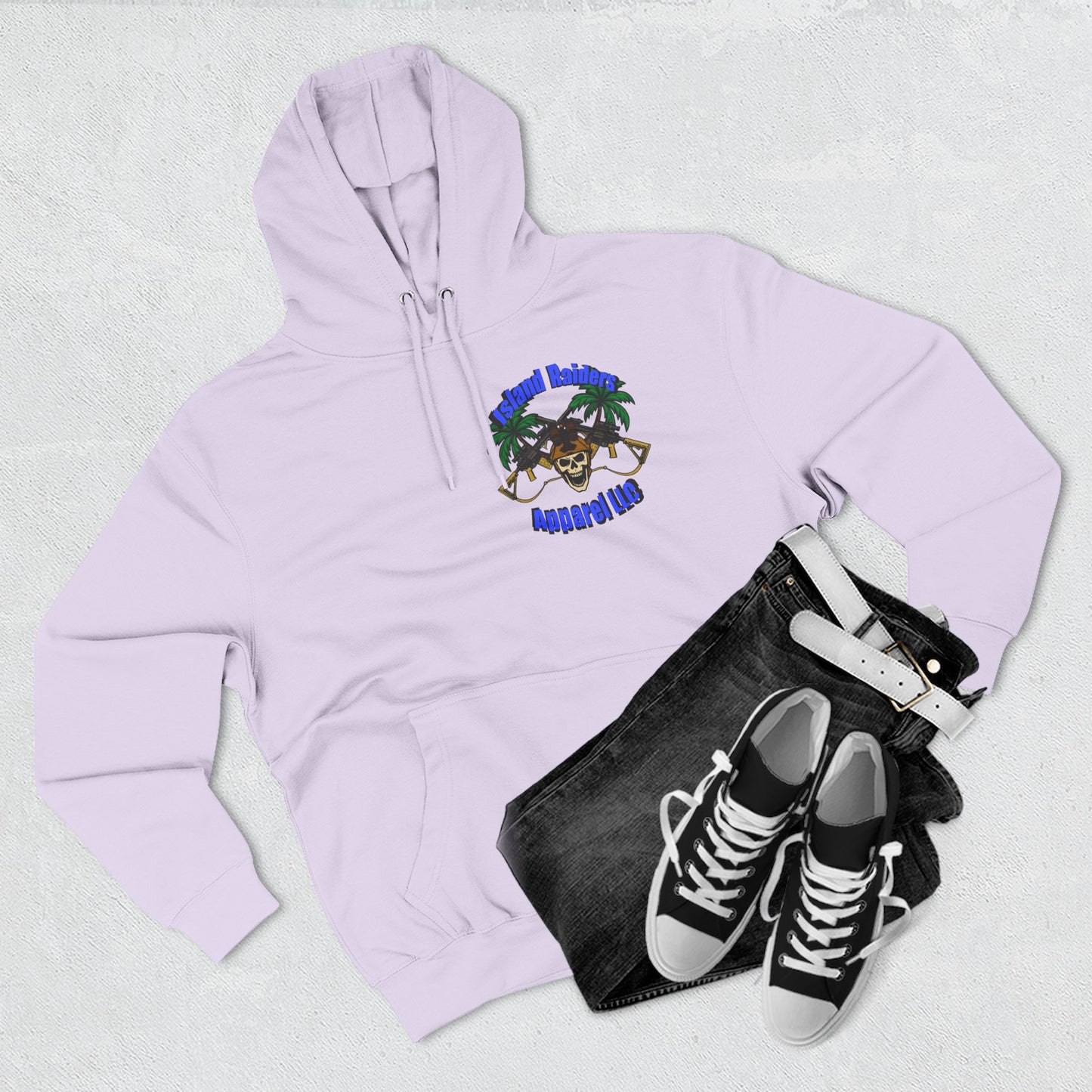 Fleece Hoodie - 'Blood and Honor' Viking Design