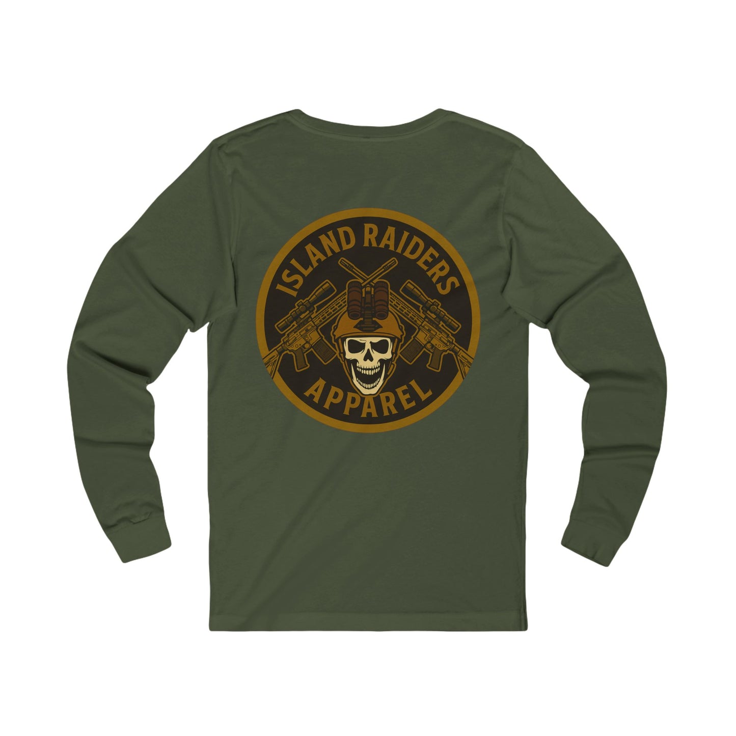 Island Raiders Logo Long Sleeve Tee