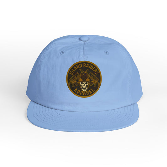 Island Raiders Surf Cap - Cool Beach Hat, Outdoors Adventure Gear, Gift for Surfers, Casual Style Cap, Summer Fun Accessory