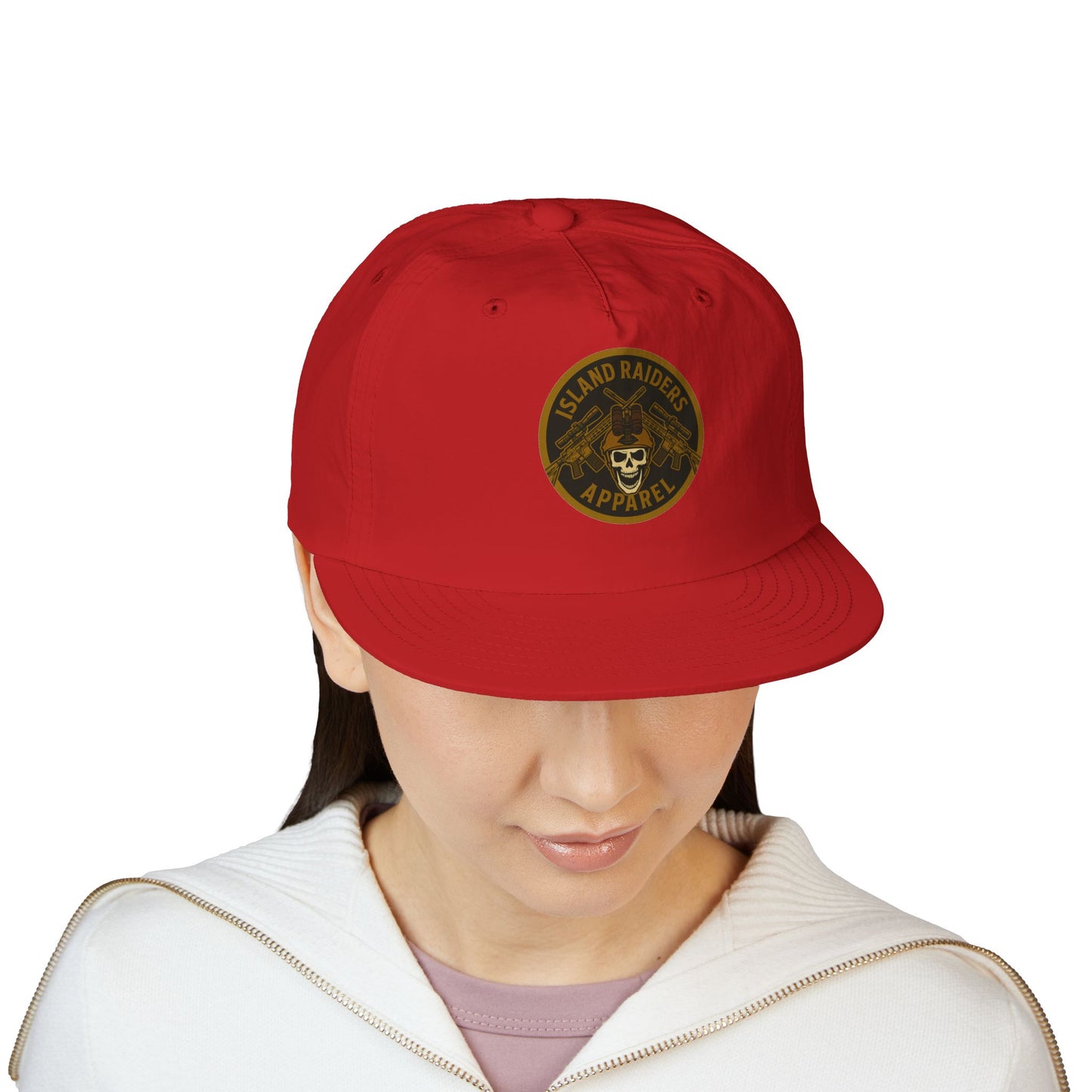 Island Raiders Surf Cap - Cool Beach Hat, Outdoors Adventure Gear, Gift for Surfers, Casual Style Cap, Summer Fun Accessory