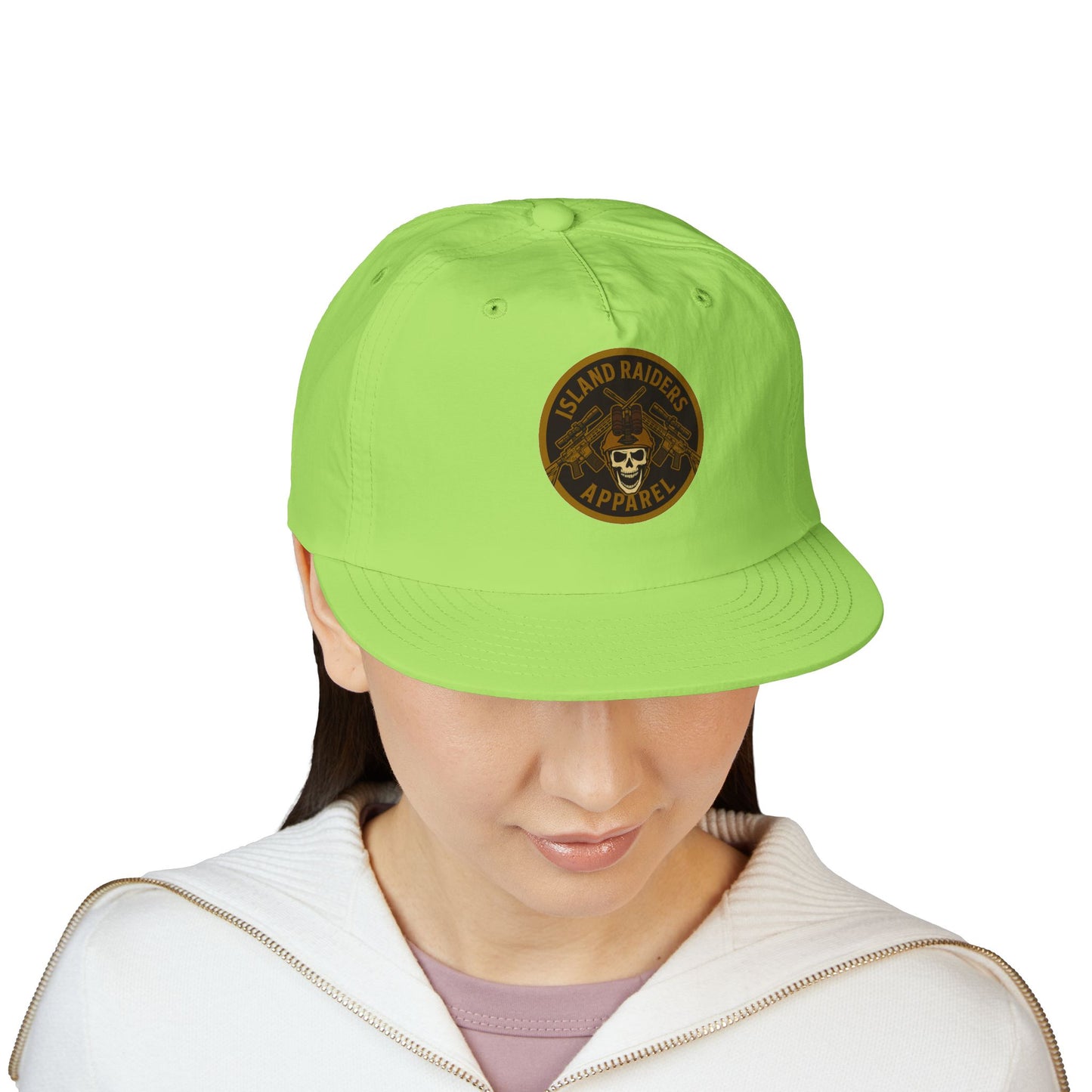 Island Raiders Surf Cap - Cool Beach Hat, Outdoors Adventure Gear, Gift for Surfers, Casual Style Cap, Summer Fun Accessory