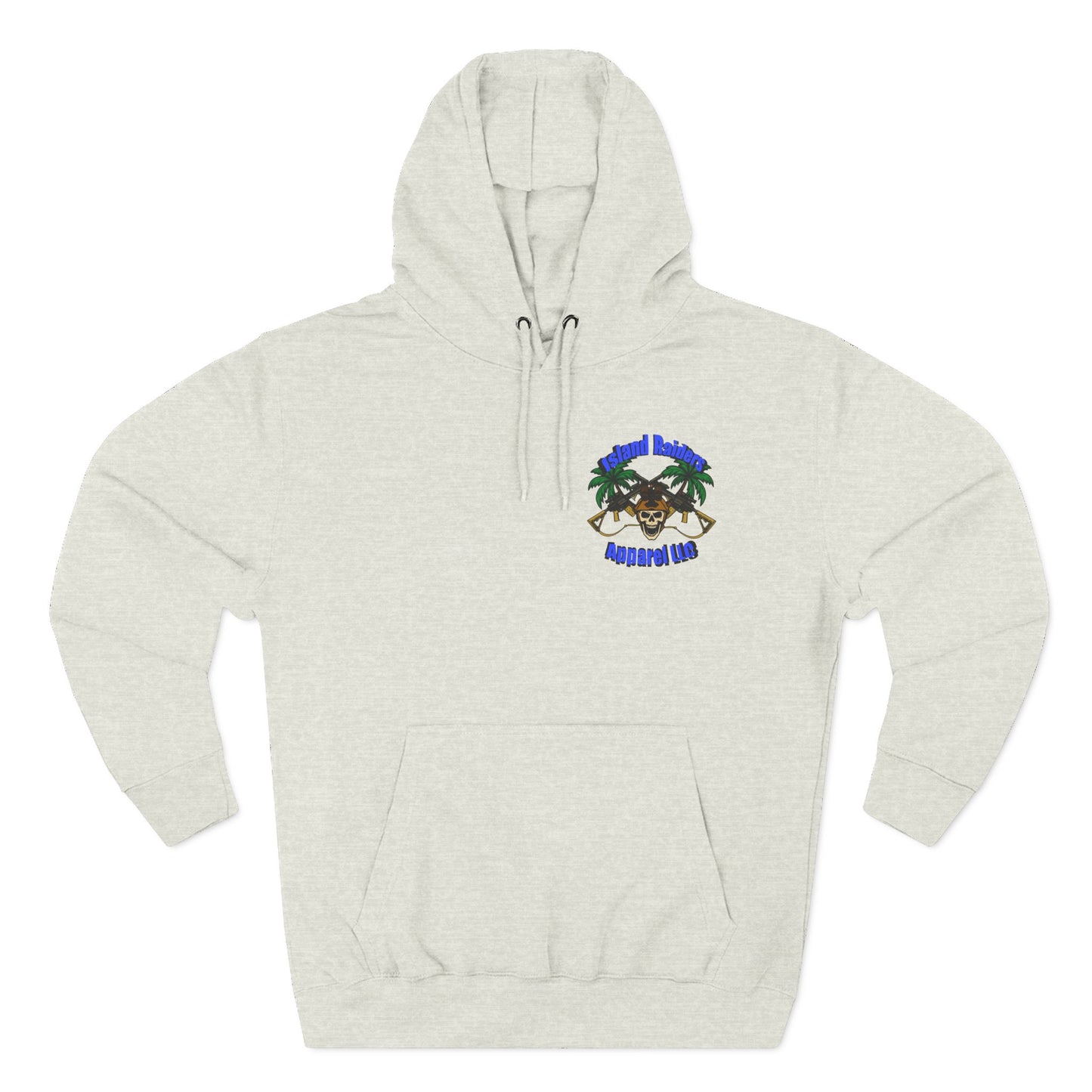 Fleece Hoodie - Tactical Skeleton Blue Diamond Military Inspired
