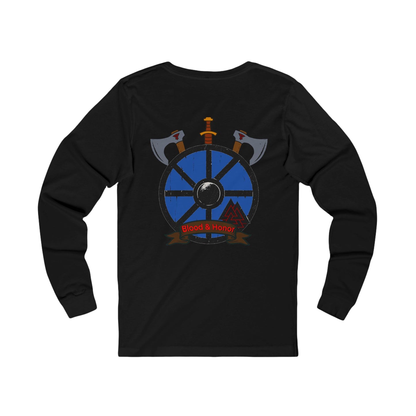 Viking Long Sleeve Tee - Blood and Honor Design