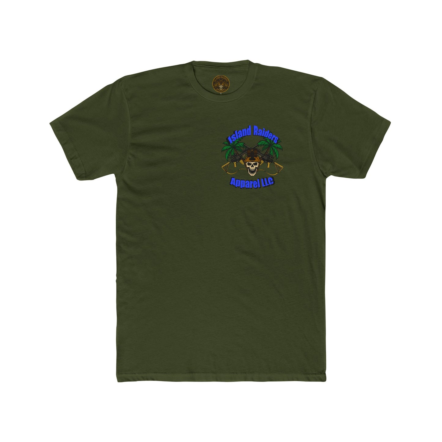Cotton Crew Tee - Tap Rack Bang Design