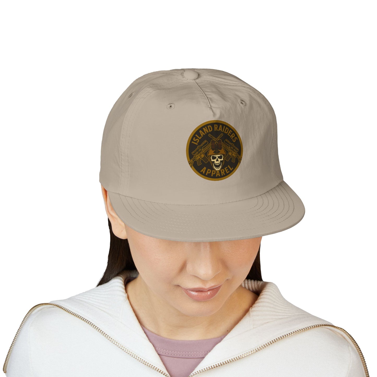 Island Raiders Surf Cap - Cool Beach Hat, Outdoors Adventure Gear, Gift for Surfers, Casual Style Cap, Summer Fun Accessory