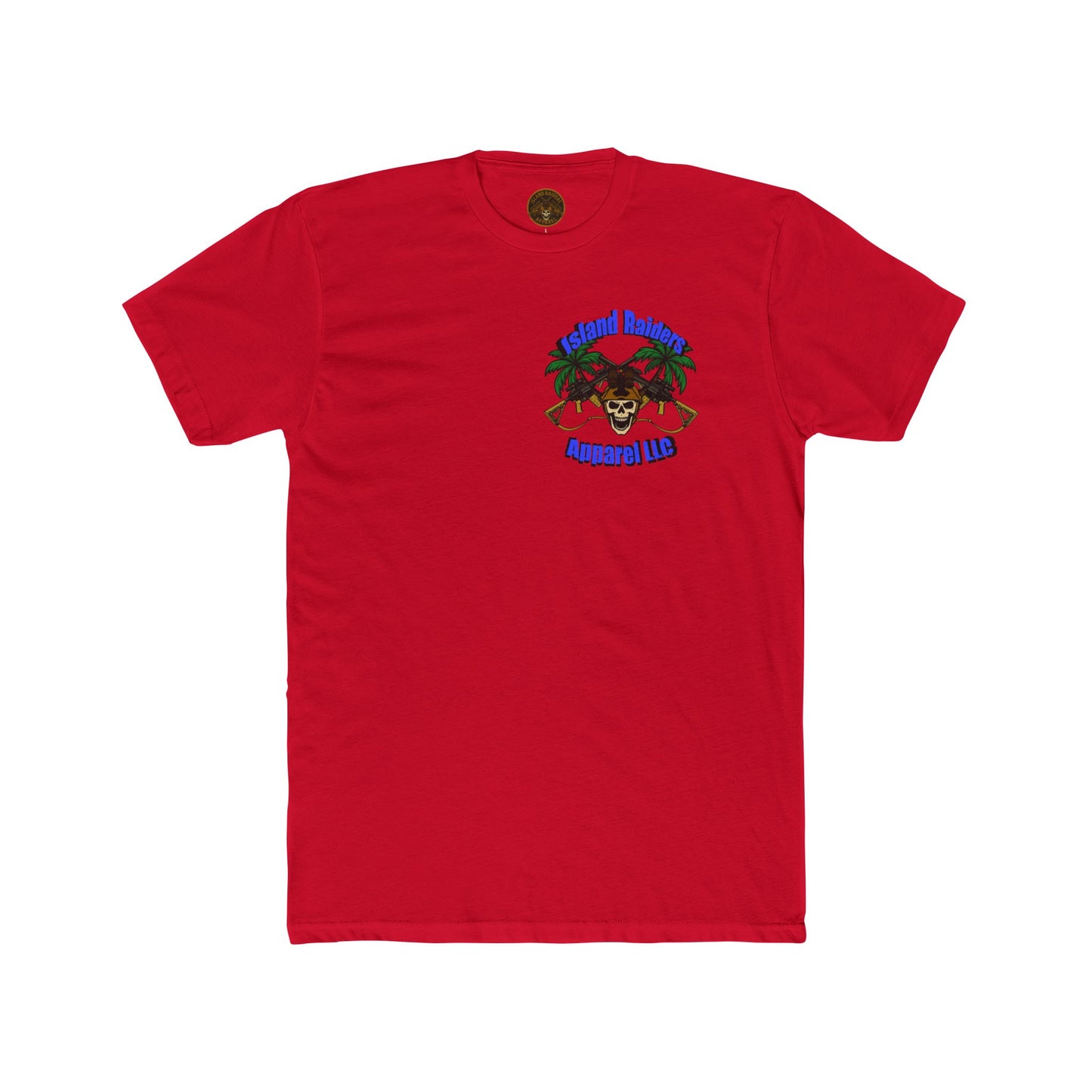 Crew Tee Tactical Skeleton Blue Diamond Military Inspired Unisex Cotton