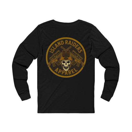 Island Raiders Logo Long Sleeve Tee