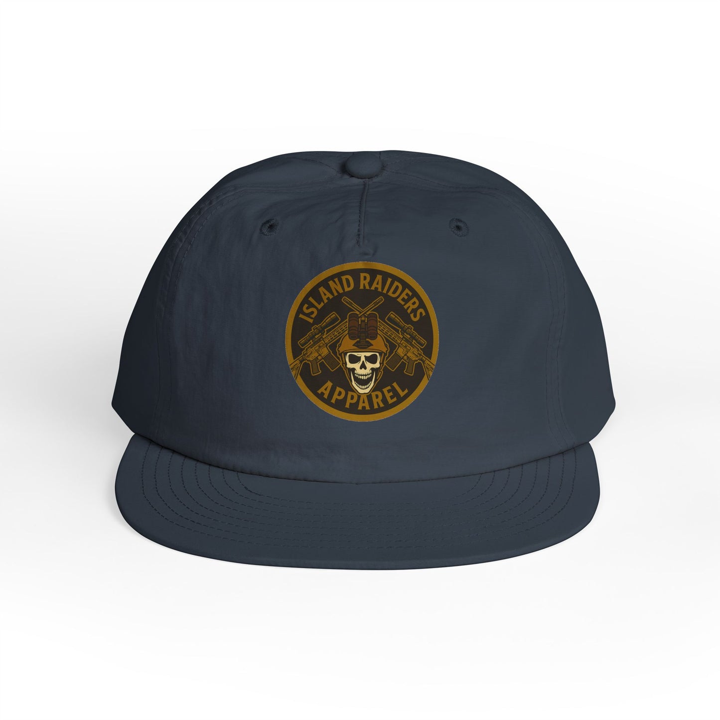 Island Raiders Surf Cap - Cool Beach Hat, Outdoors Adventure Gear, Gift for Surfers, Casual Style Cap, Summer Fun Accessory