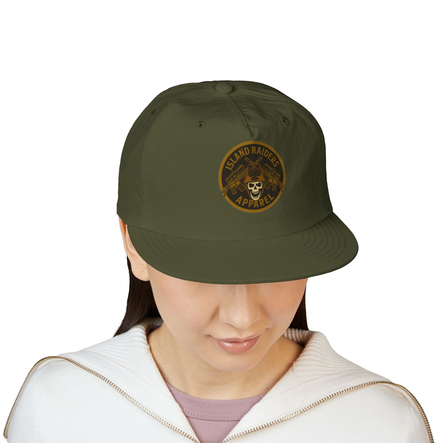 Island Raiders Surf Cap - Cool Beach Hat, Outdoors Adventure Gear, Gift for Surfers, Casual Style Cap, Summer Fun Accessory