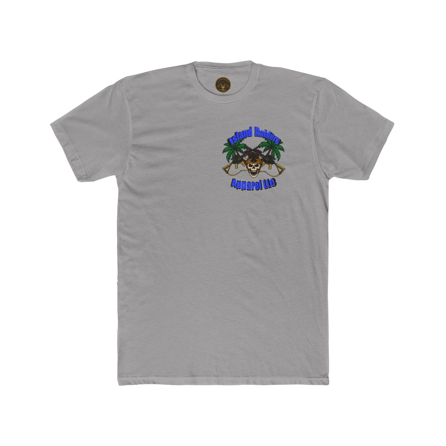 Crew Tee Tactical Skeleton Blue Diamond Military Inspired Unisex Cotton