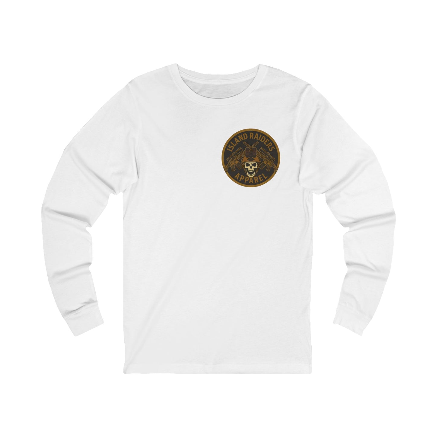 Island Raiders Logo Long Sleeve Tee