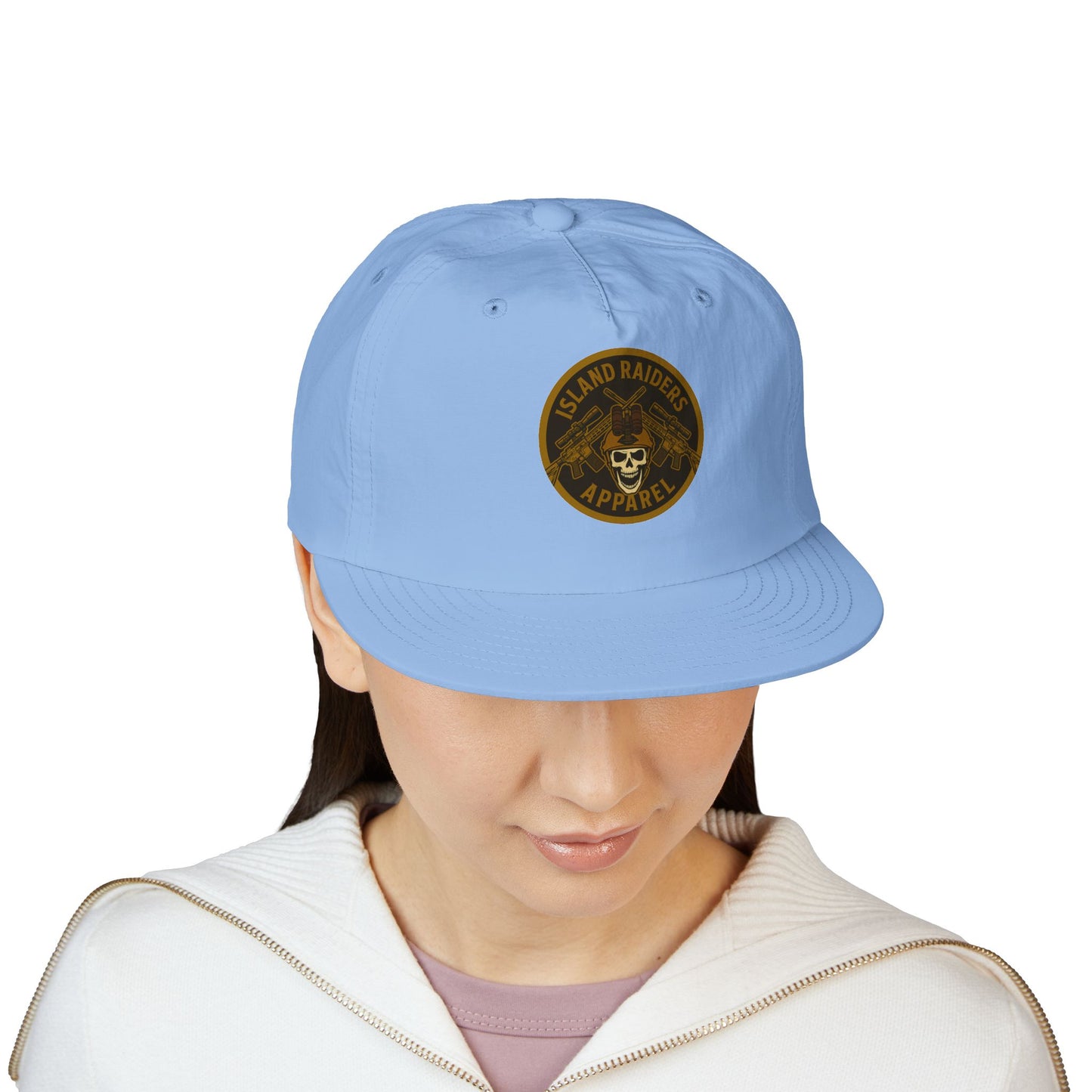 Island Raiders Surf Cap - Cool Beach Hat, Outdoors Adventure Gear, Gift for Surfers, Casual Style Cap, Summer Fun Accessory
