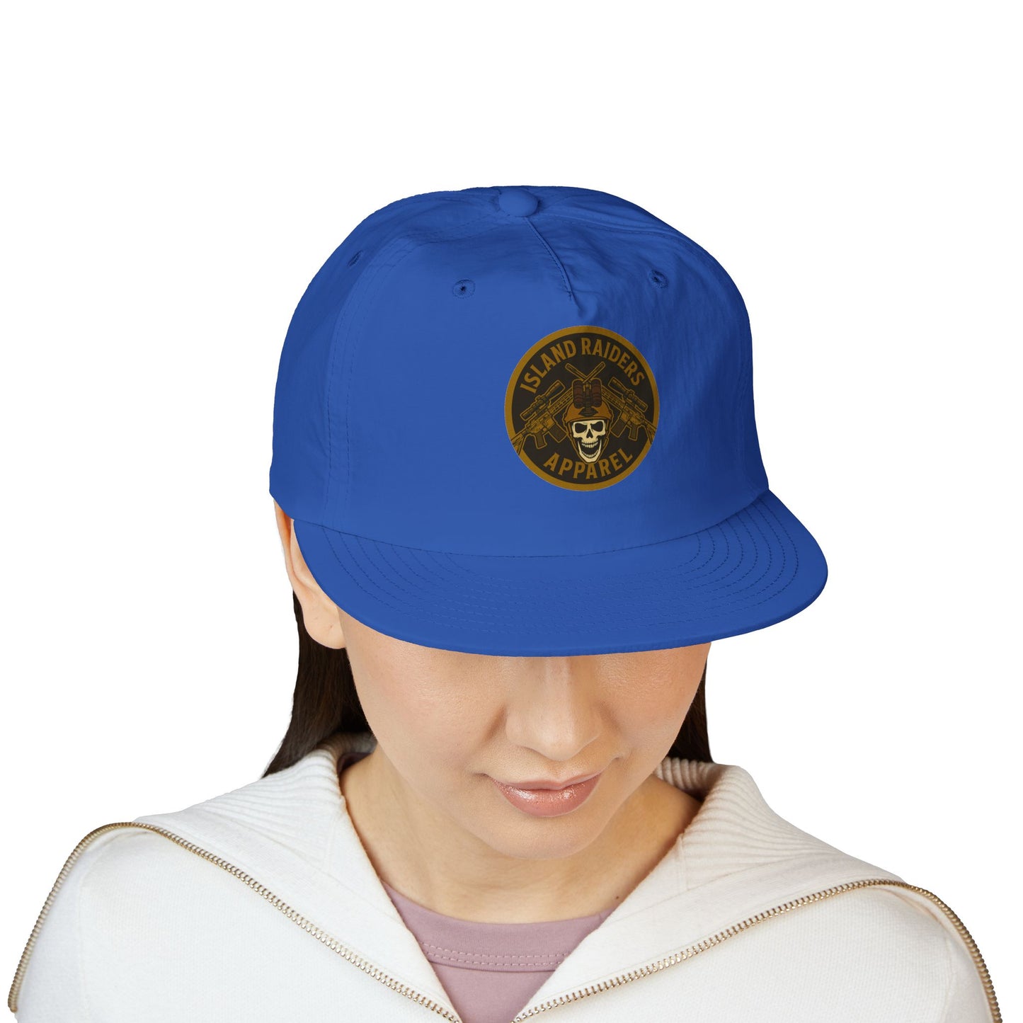 Island Raiders Surf Cap - Cool Beach Hat, Outdoors Adventure Gear, Gift for Surfers, Casual Style Cap, Summer Fun Accessory